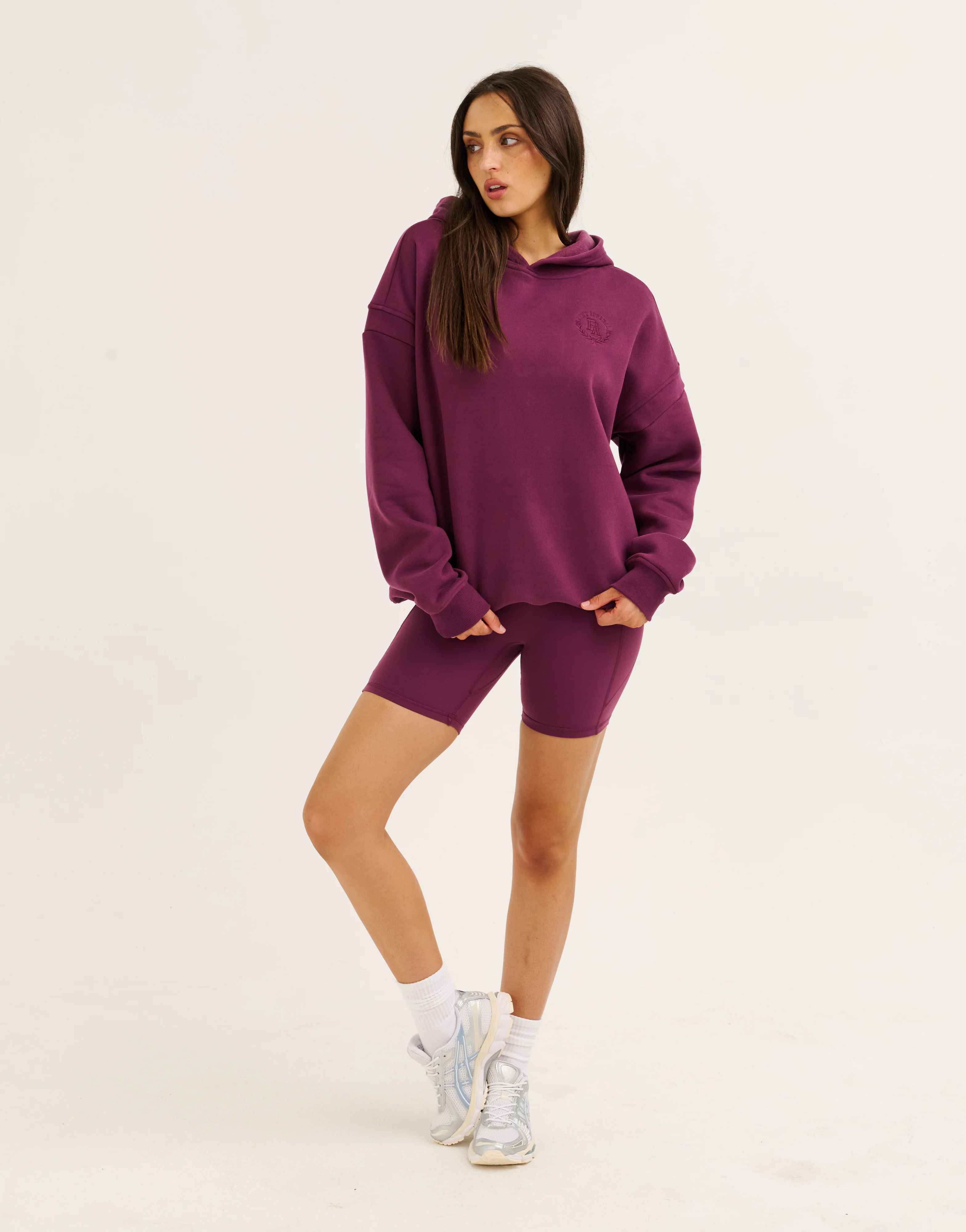 Top Marks Hoodie - Blackberry - Image 3