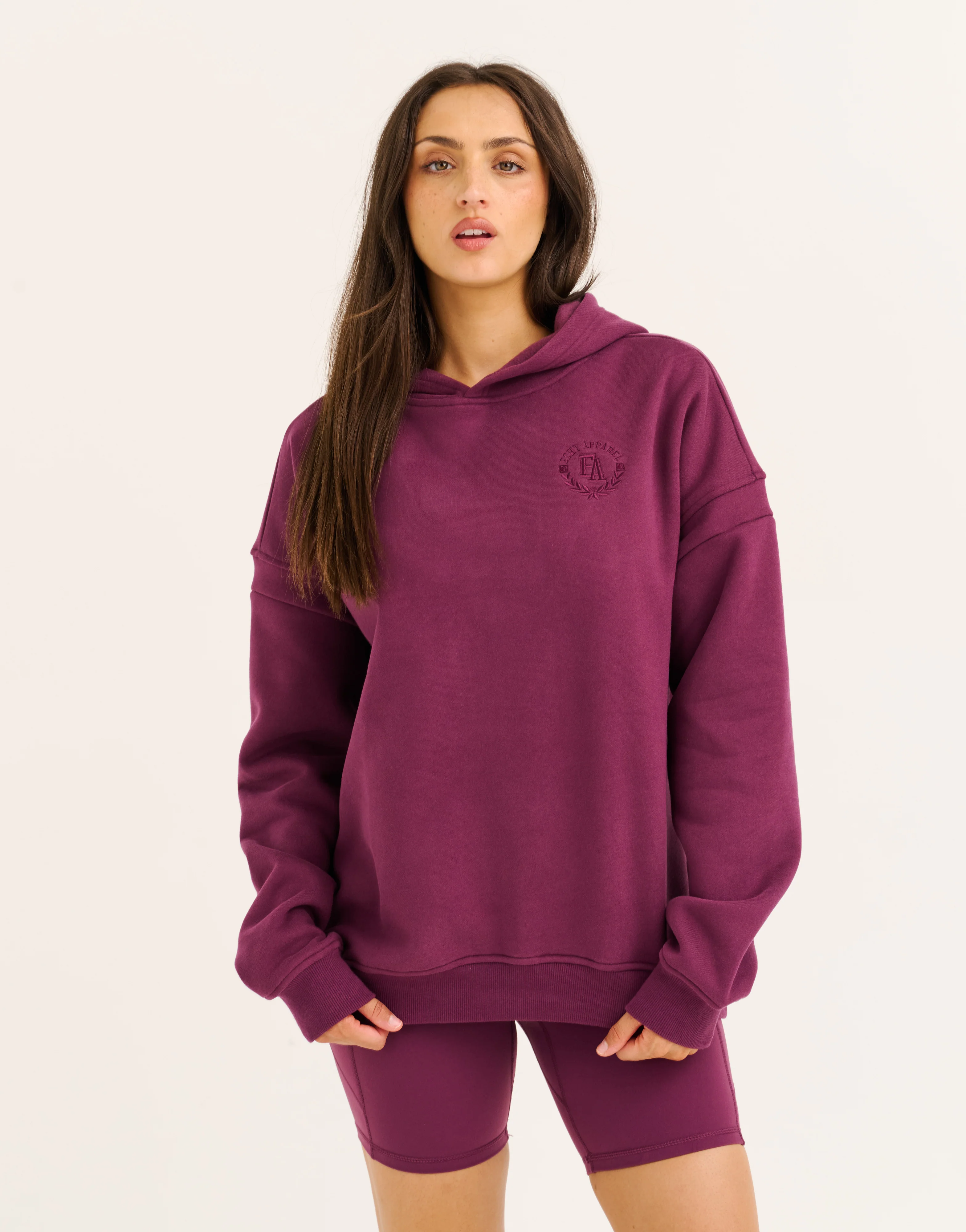 Top Marks Hoodie - Blackberry - Image 4