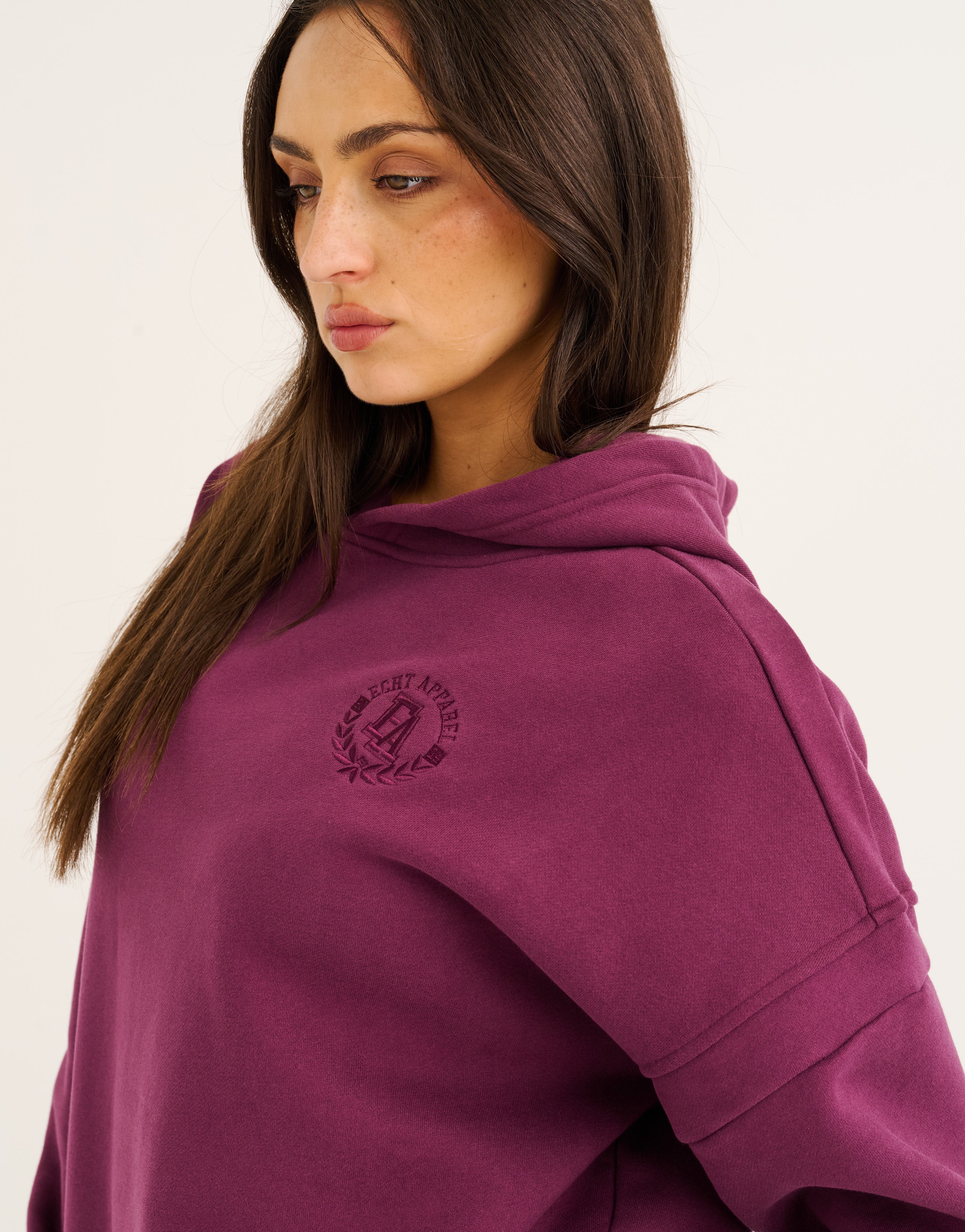 Top Marks Hoodie - Blackberry - Image 5