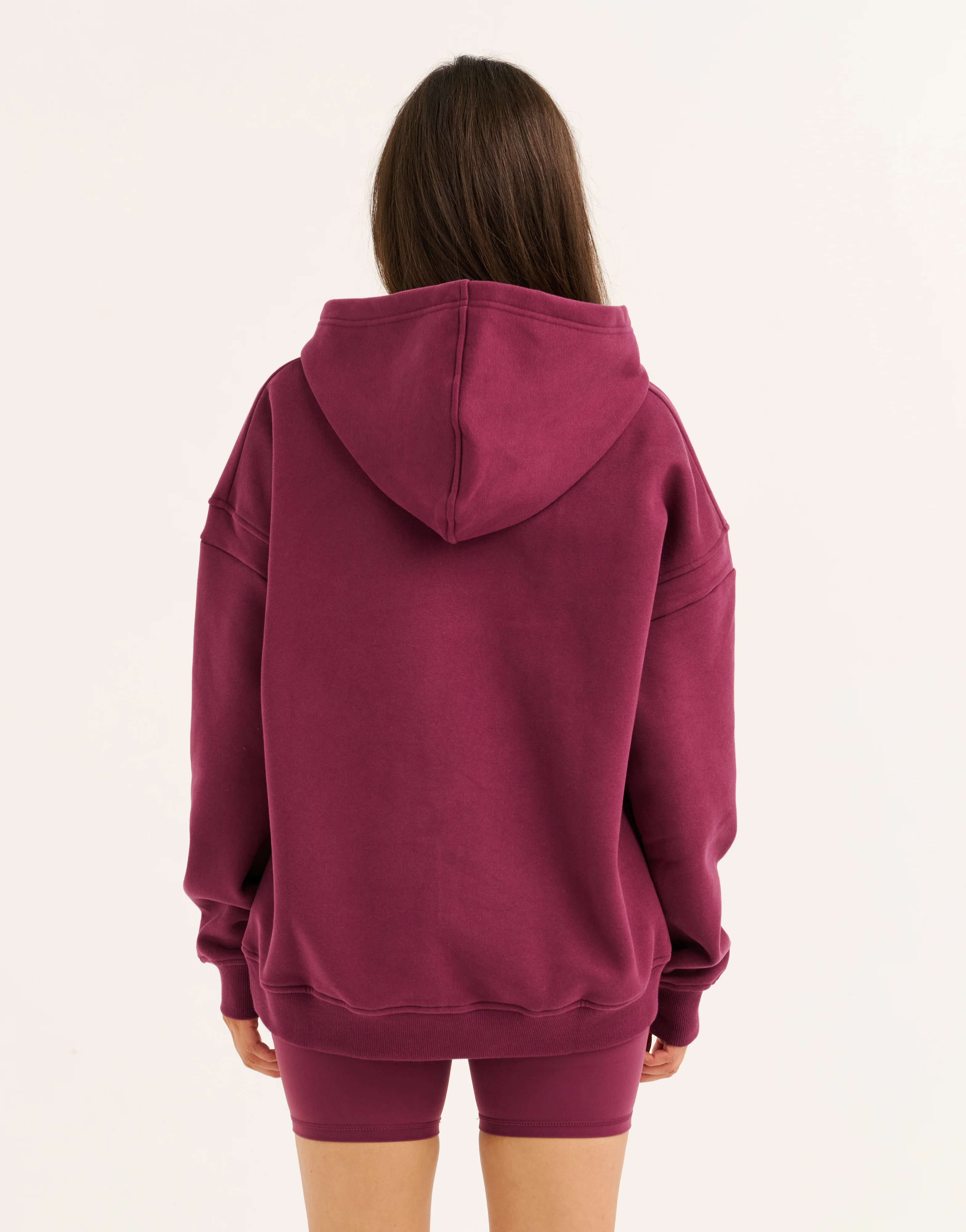 Top Marks Hoodie - Blackberry - Image 9