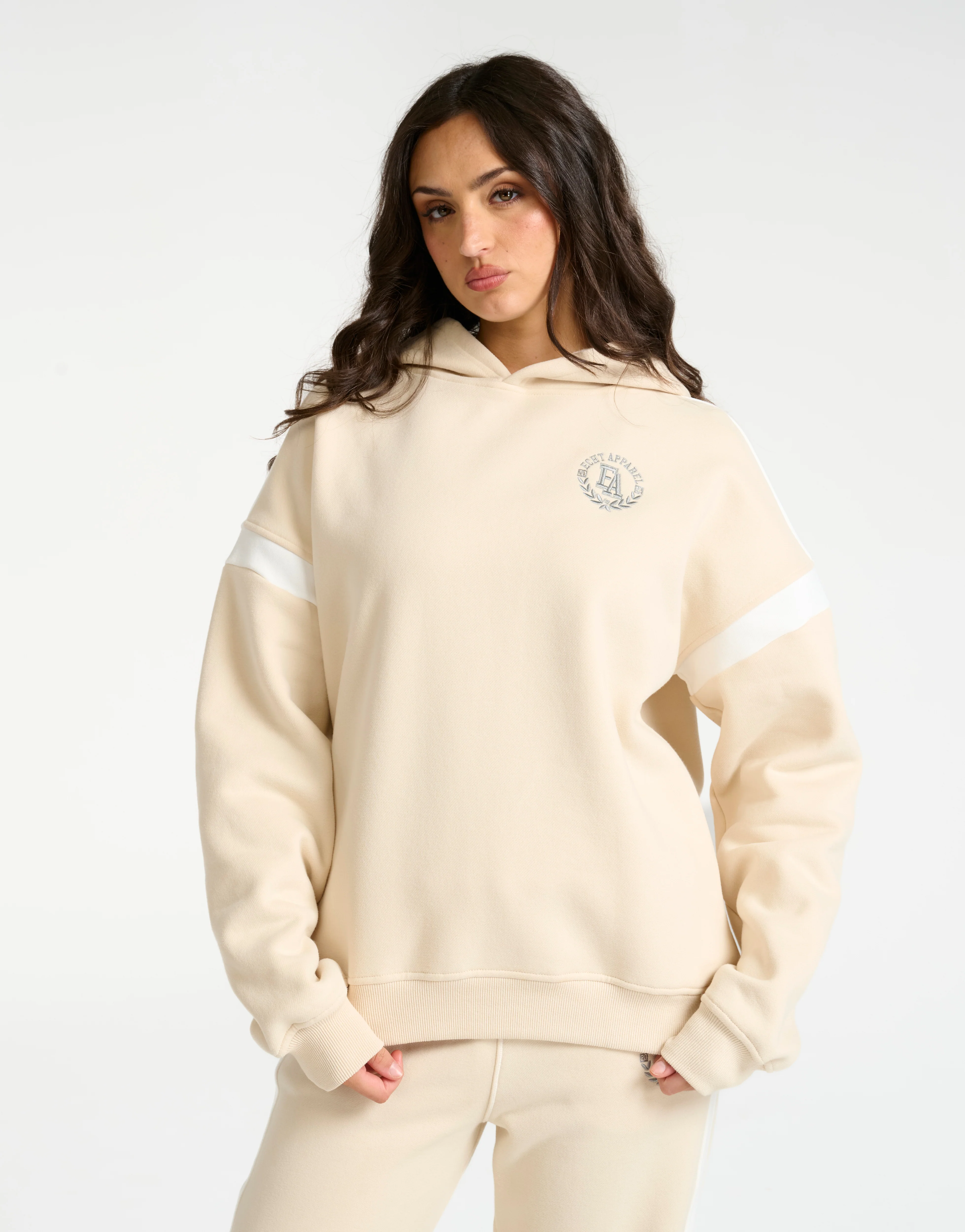 Top Marks Hoodie - Cream - Image 11