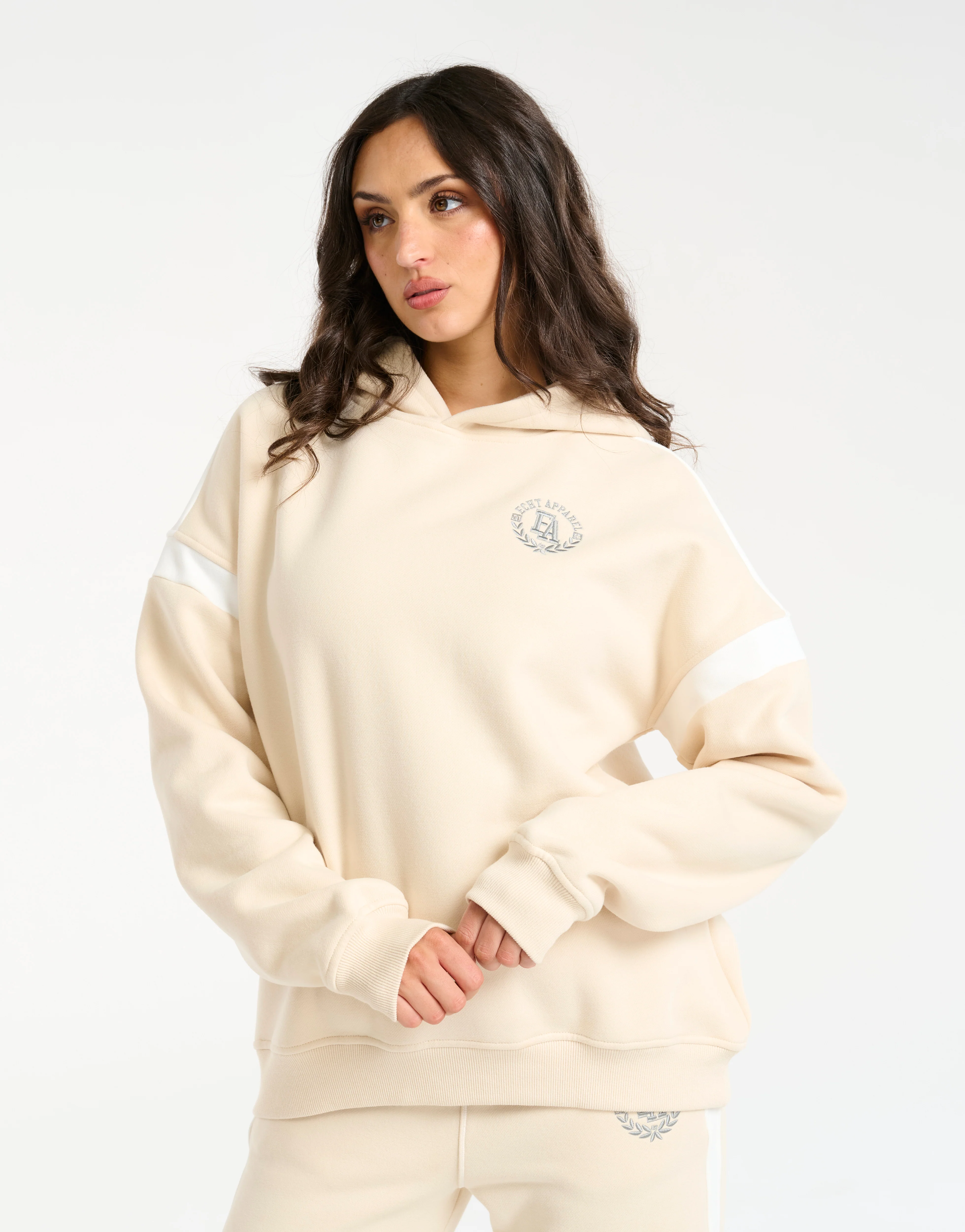 Top Marks Hoodie - Cream - Image 12
