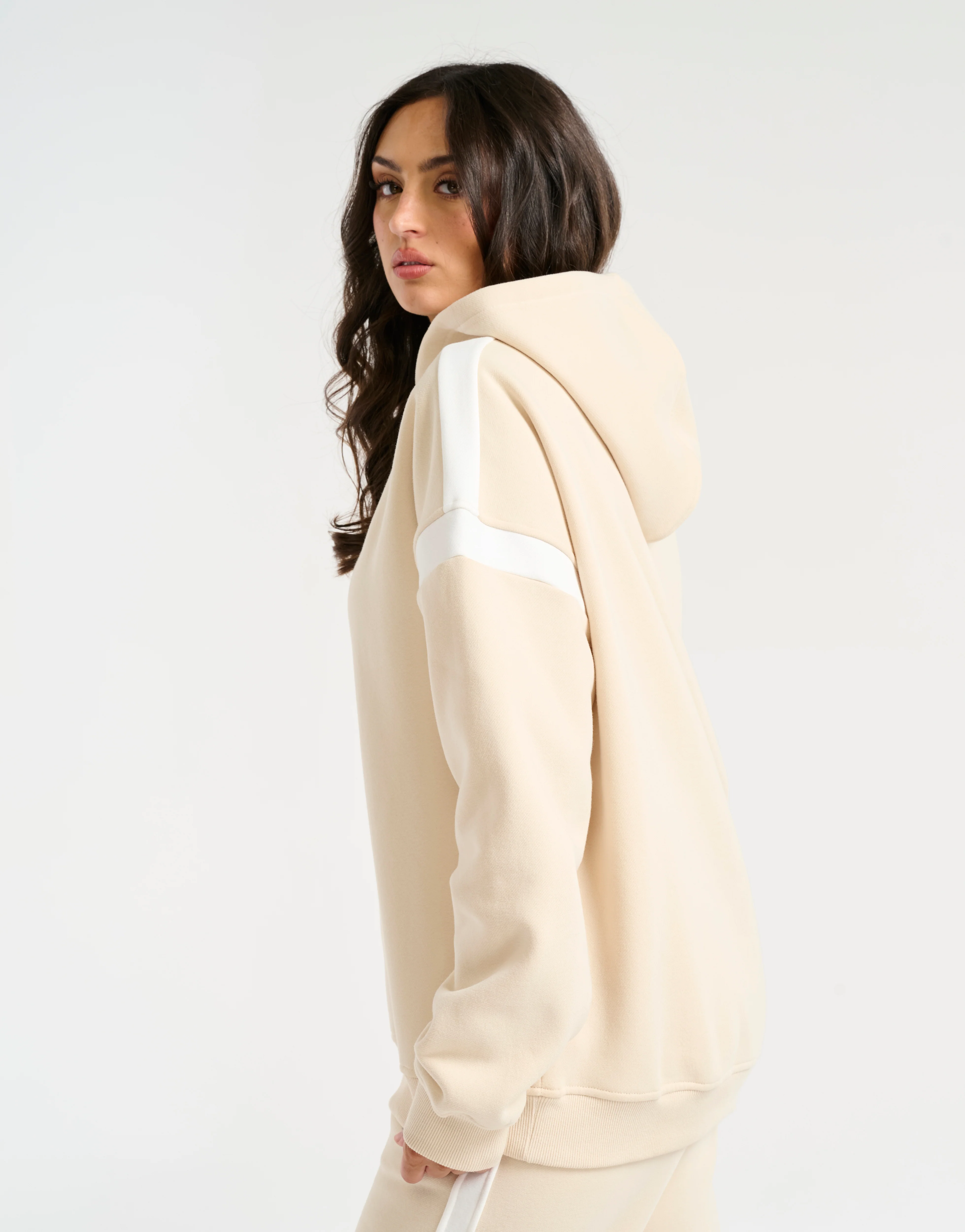 Top Marks Hoodie - Cream - Image 8