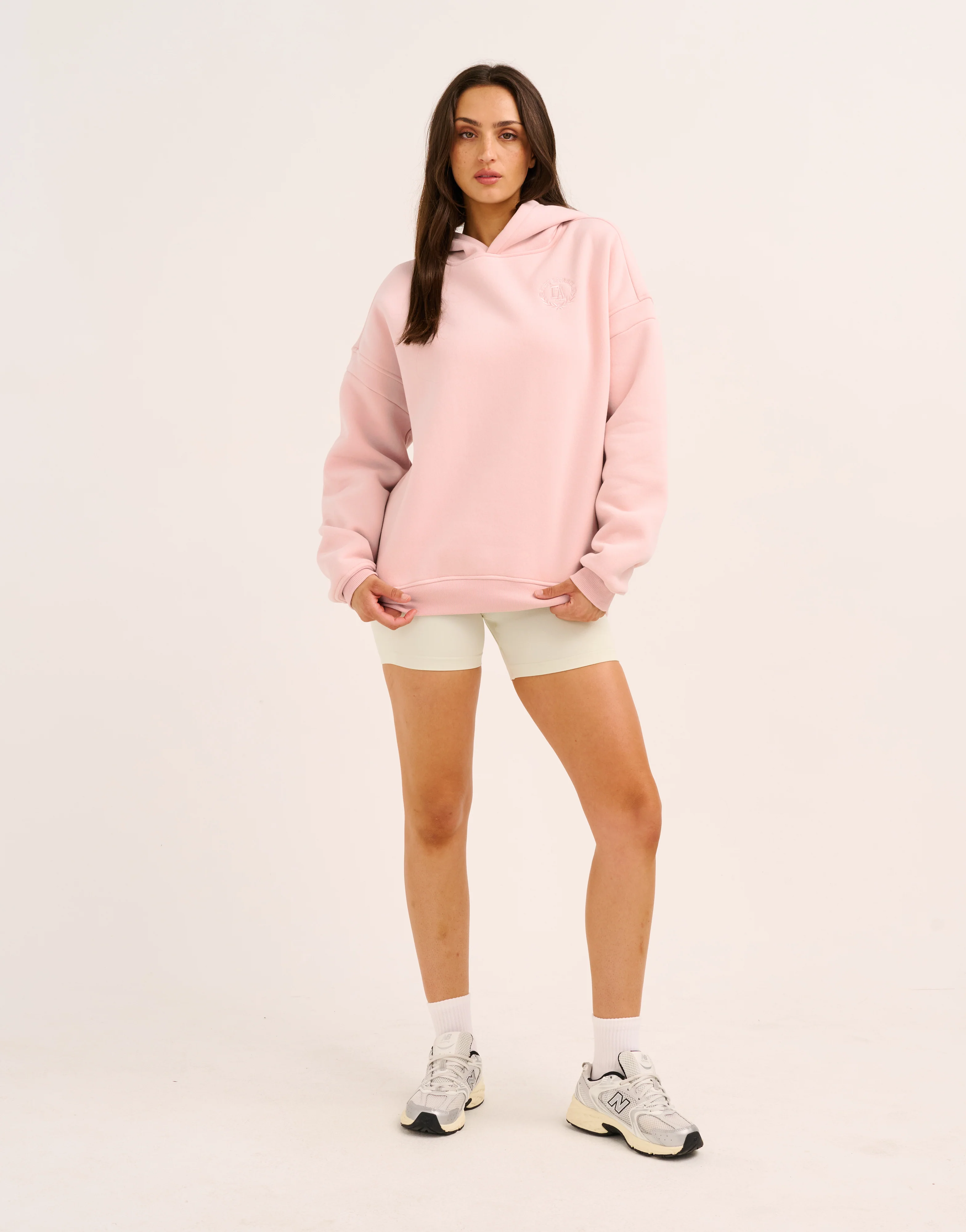Top Marks Hoodie - Mauve - Image 4