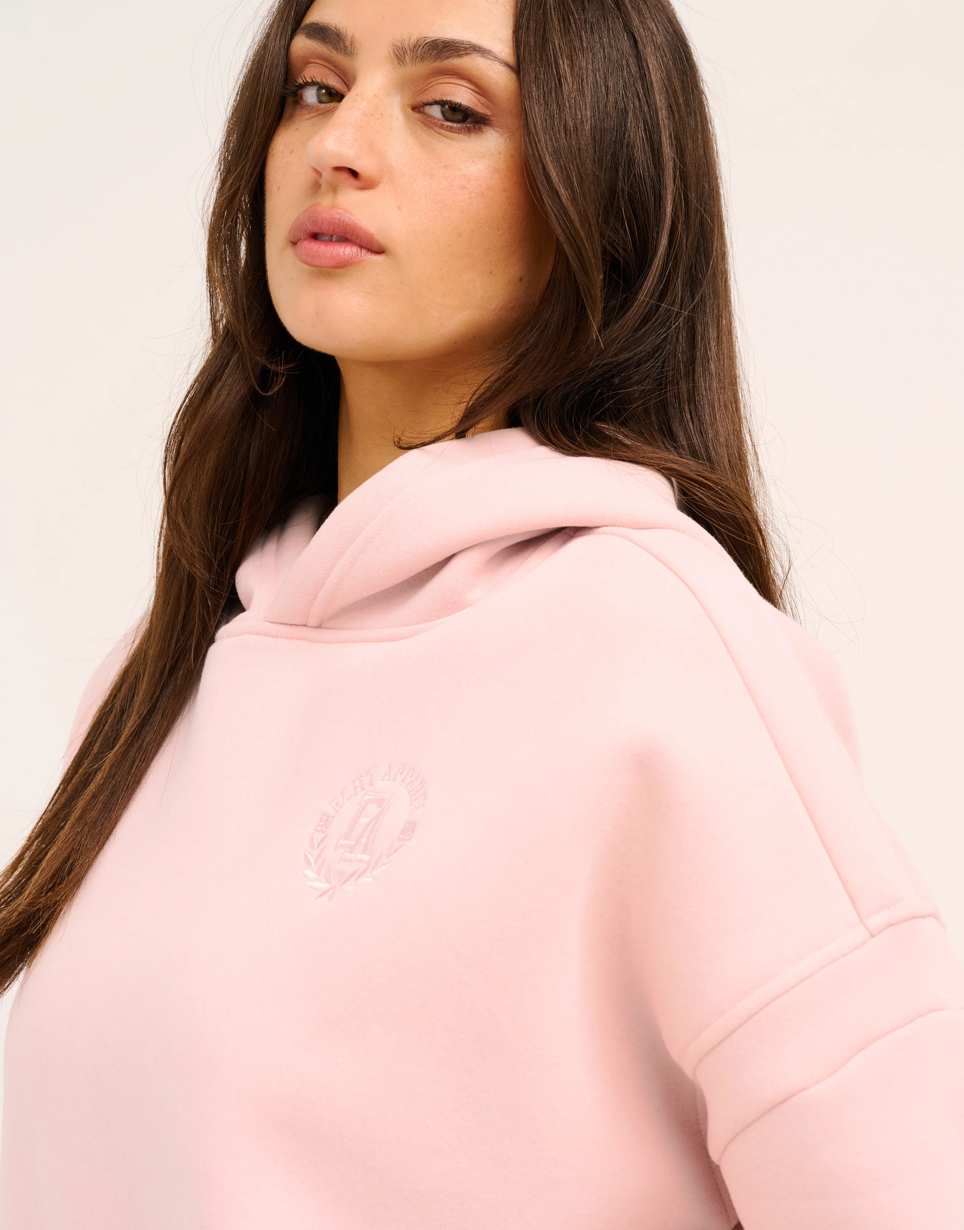 Top Marks Hoodie - Mauve - Image 7