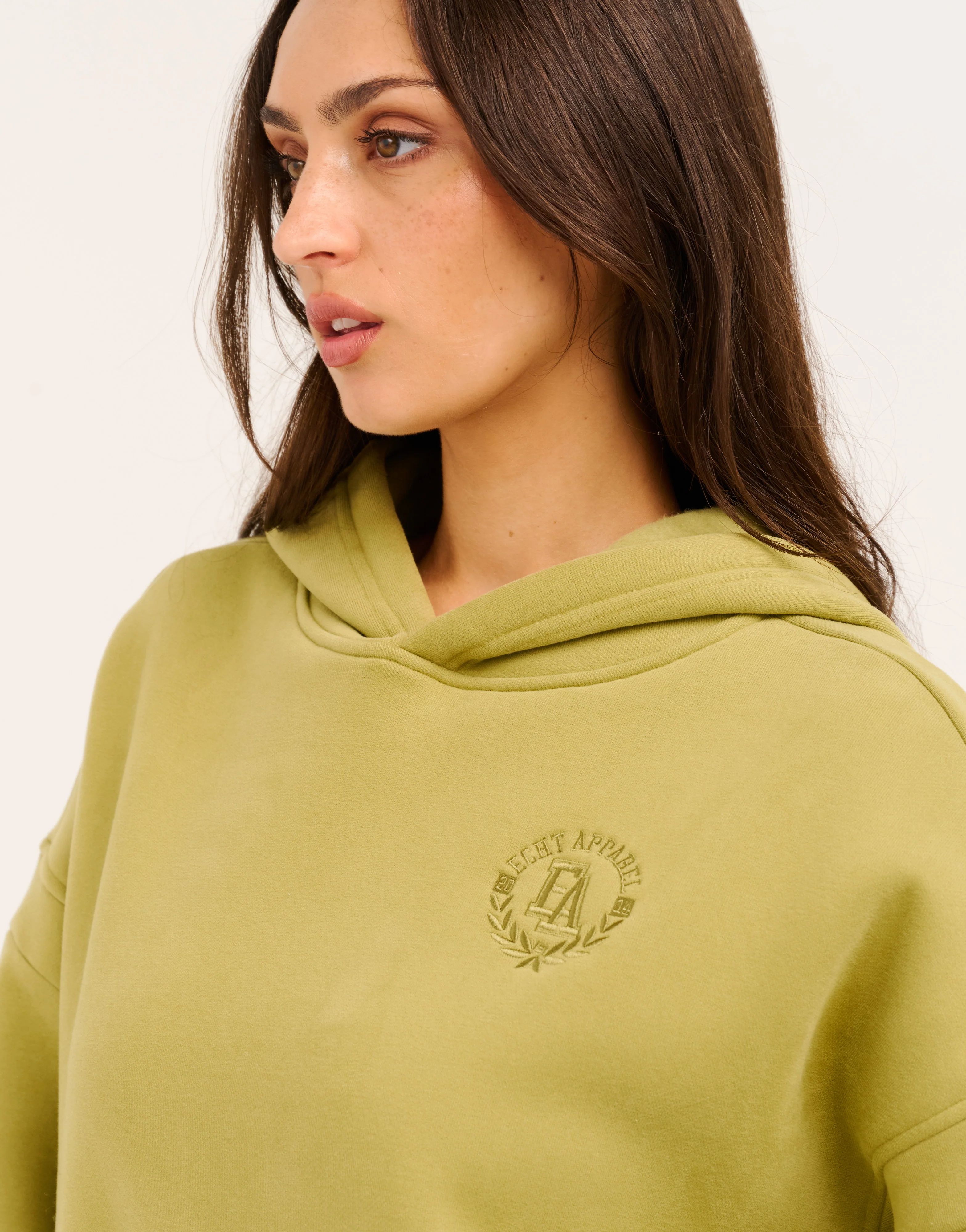 Top Marks Hoodie - Olive - Image 10