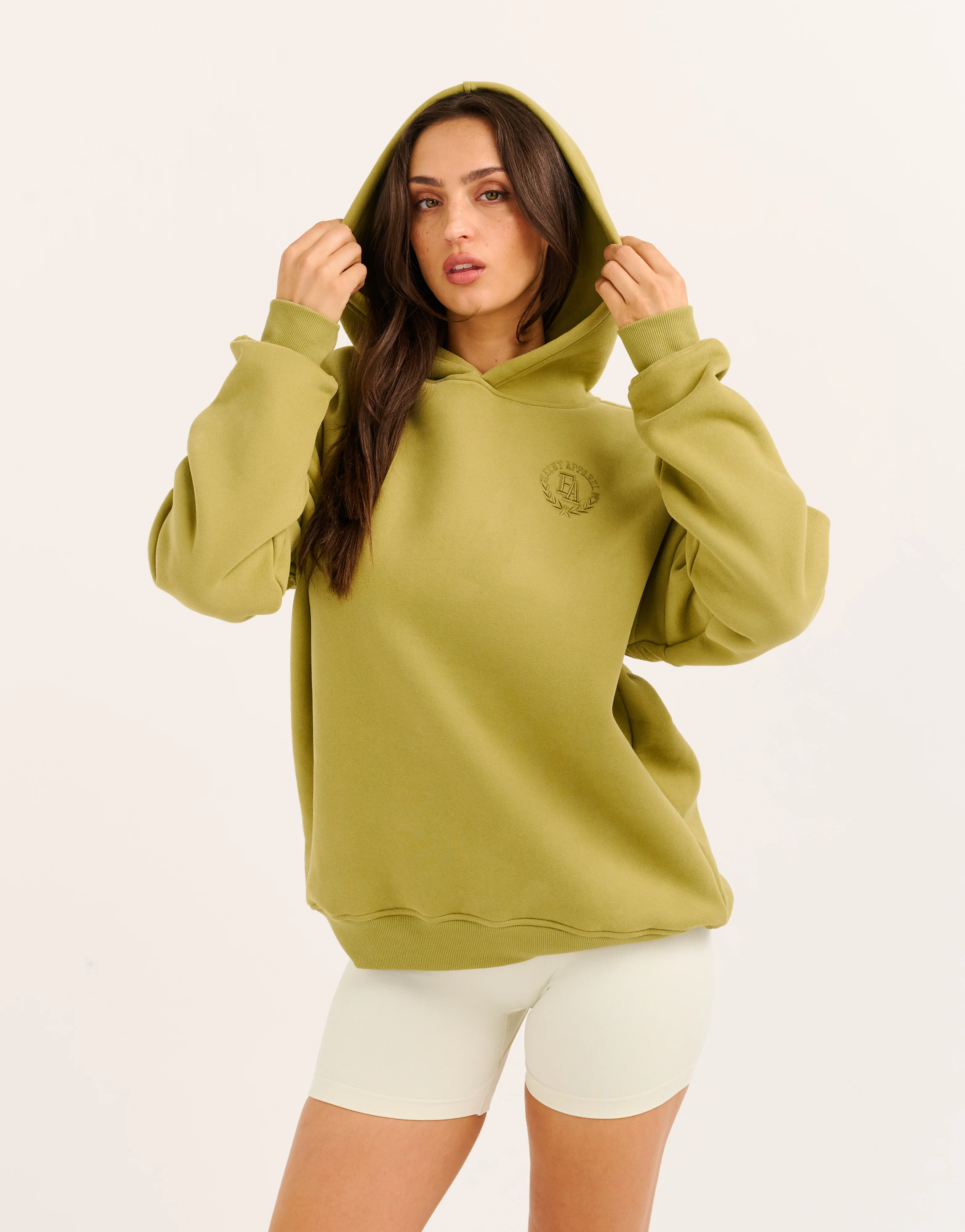 Top Marks Hoodie - Olive - Image 11