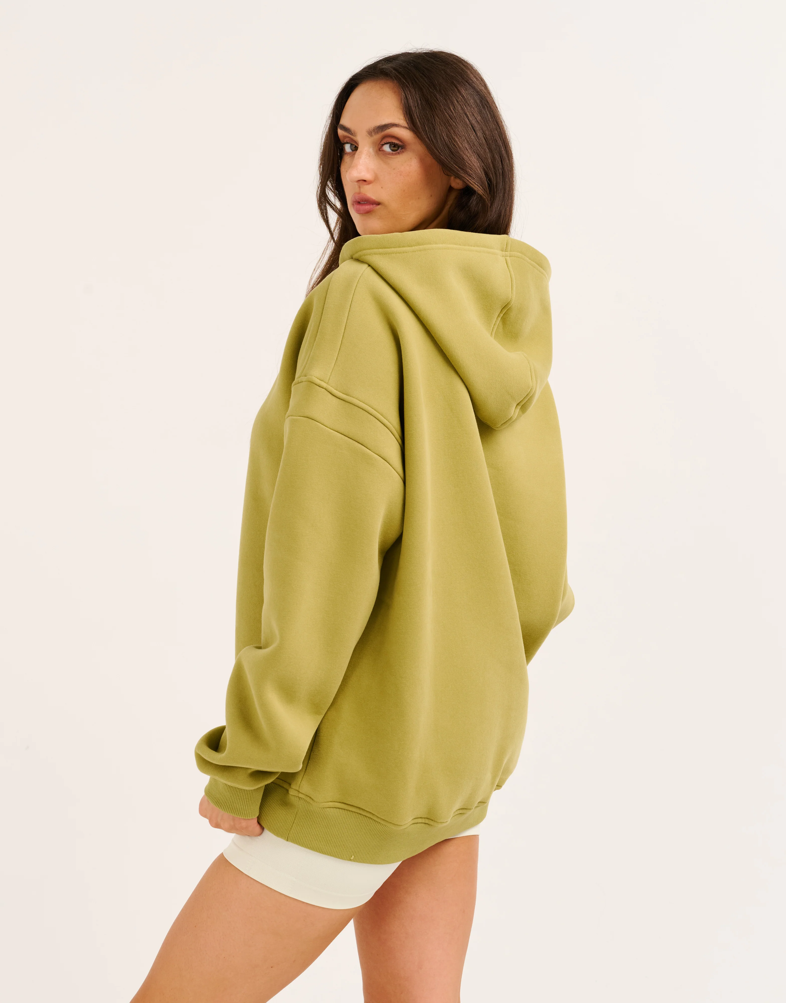 Top Marks Hoodie - Olive - Image 2