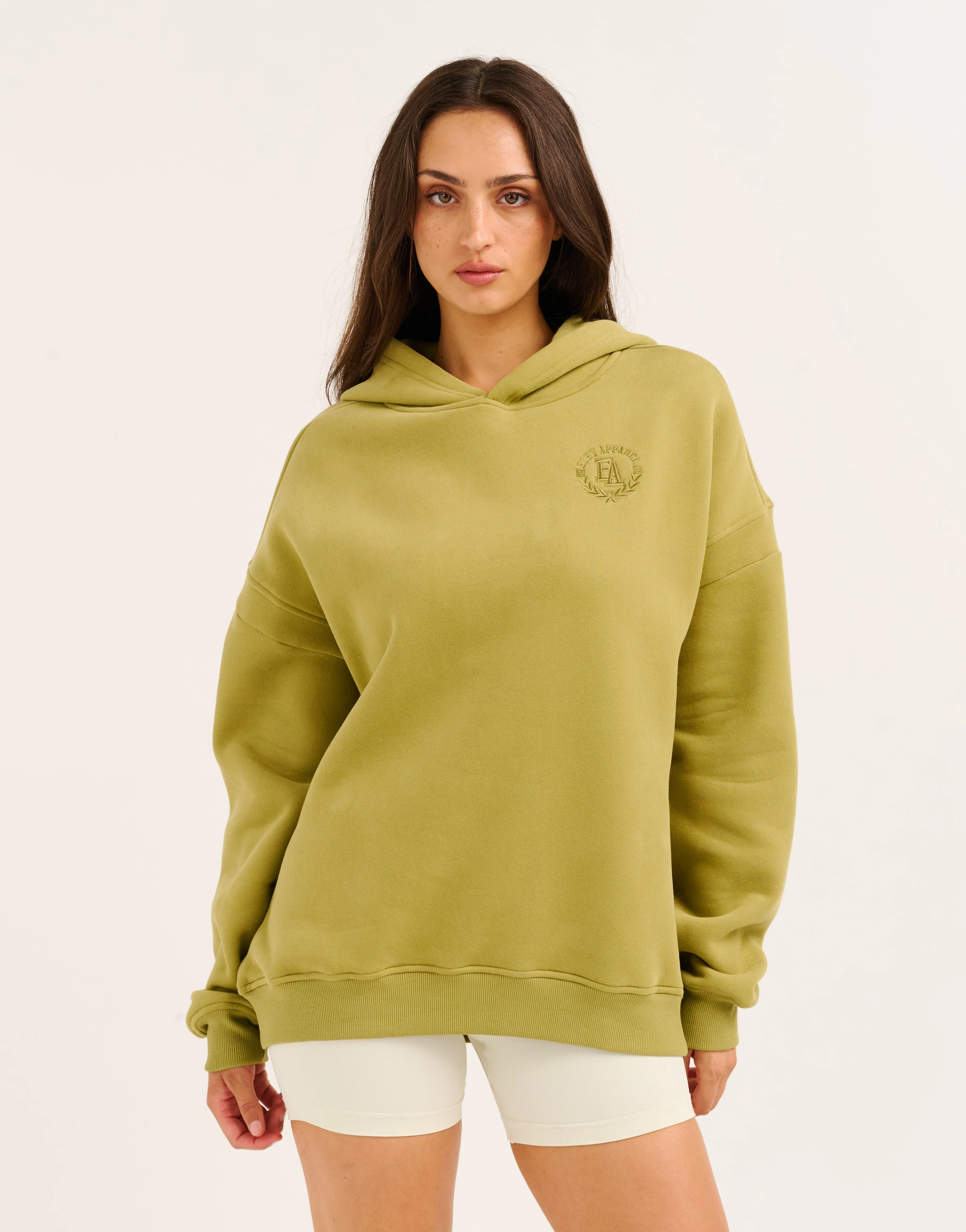 Top Marks Hoodie - Olive - Image 3