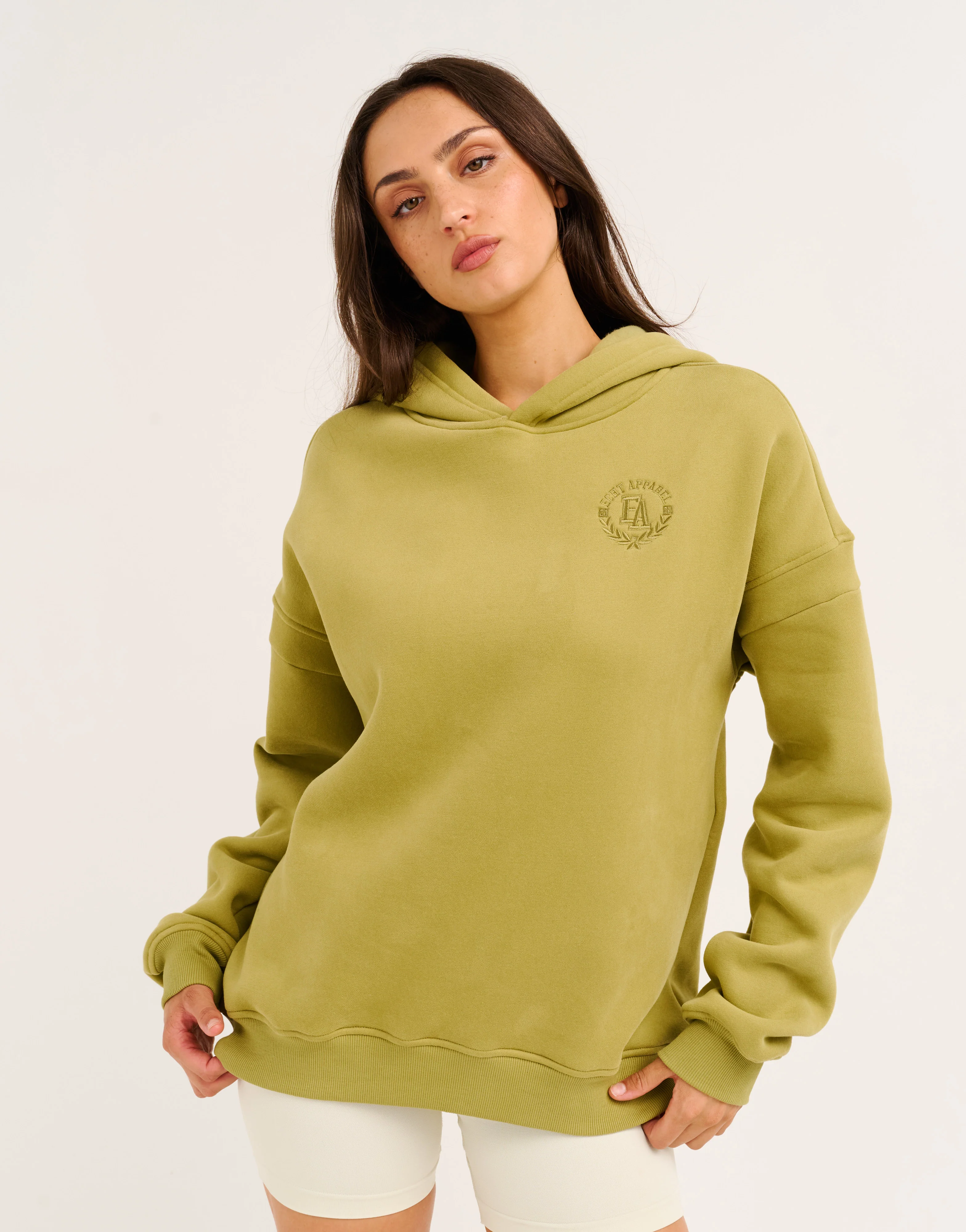 Top Marks Hoodie - Olive - Image 5
