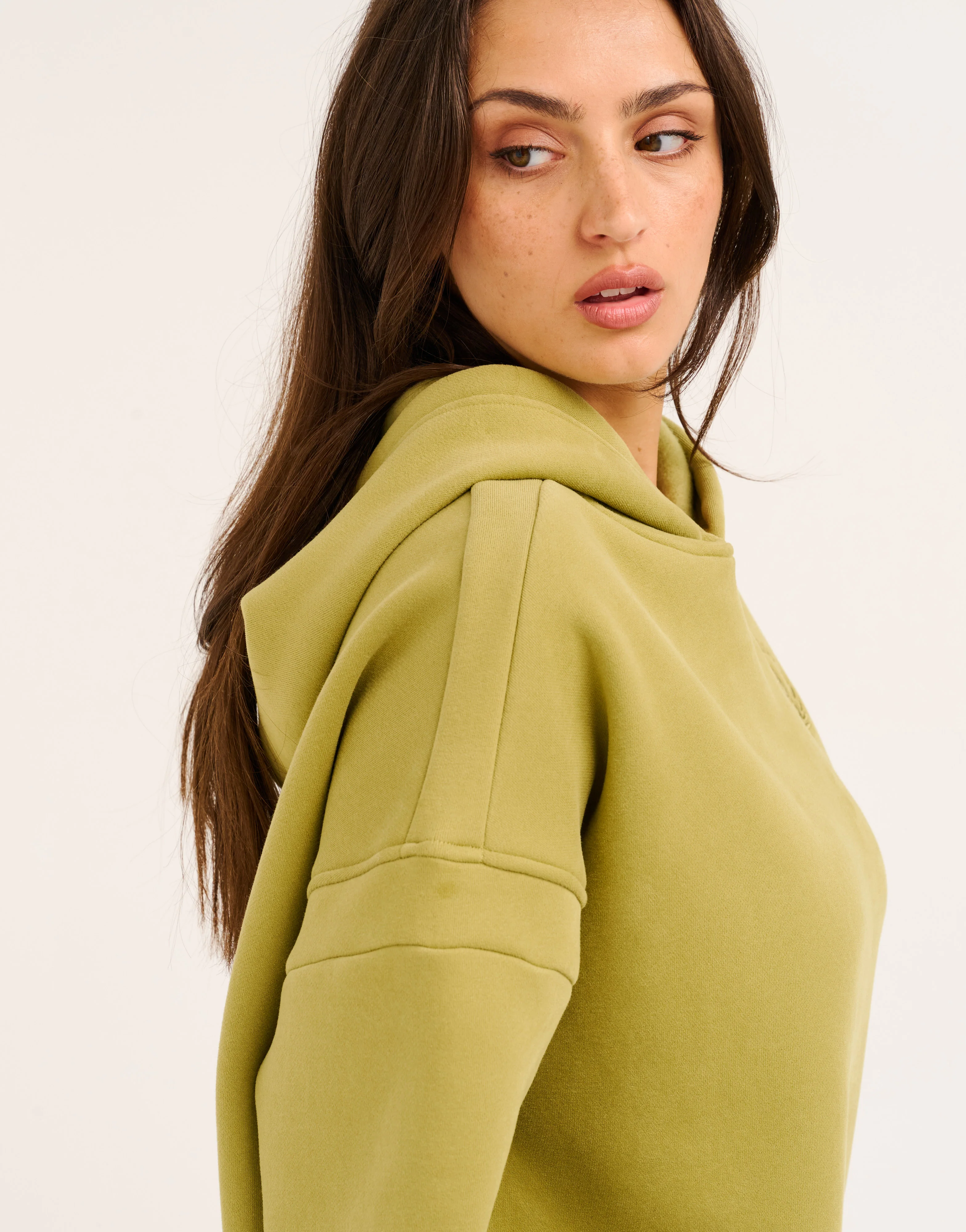 Top Marks Hoodie - Olive - Image 7