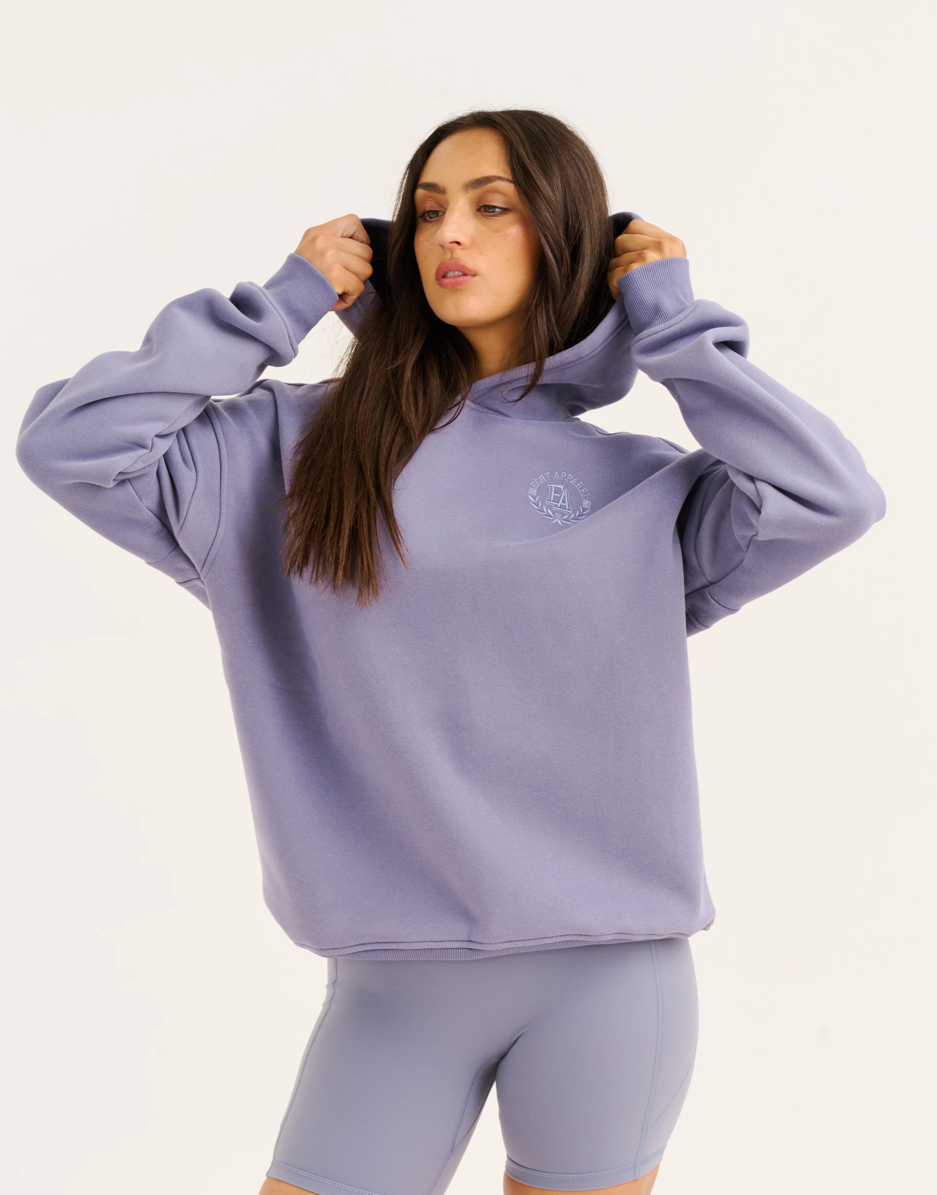 Top Marks Hoodie - Washed Blue - Image 14