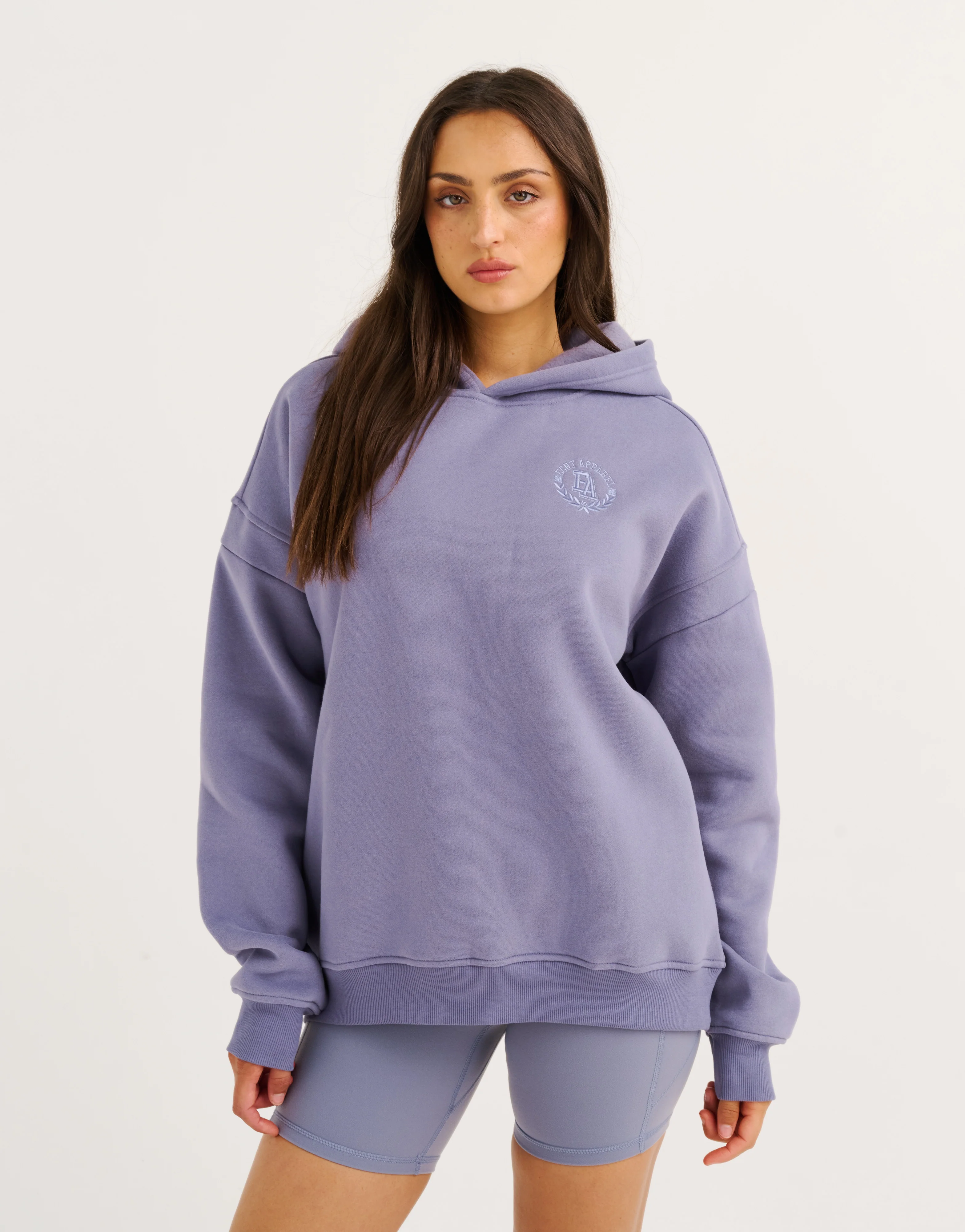 Top Marks Hoodie - Washed Blue - Image 6