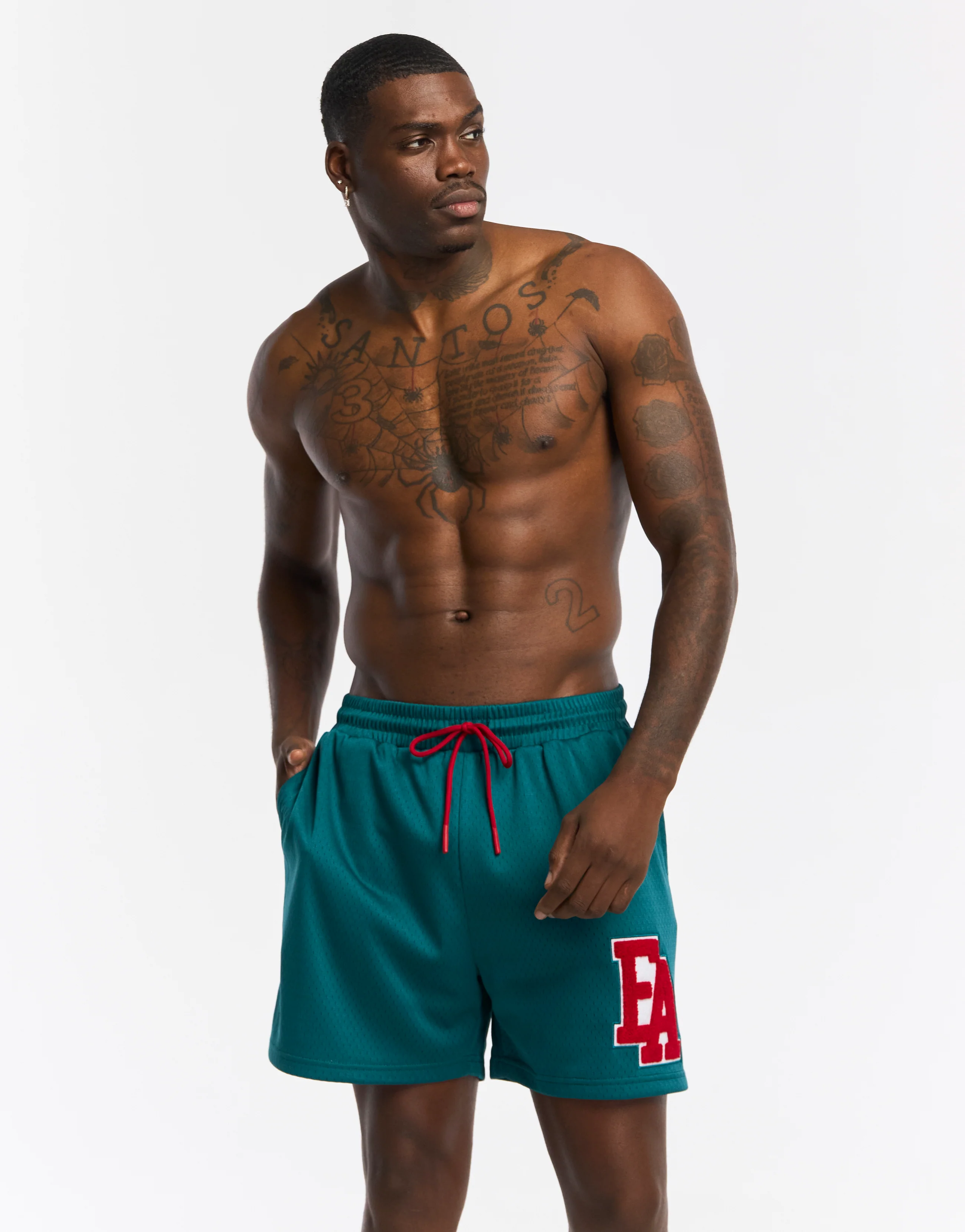 Top Marks Shorts - Teal - Image 5