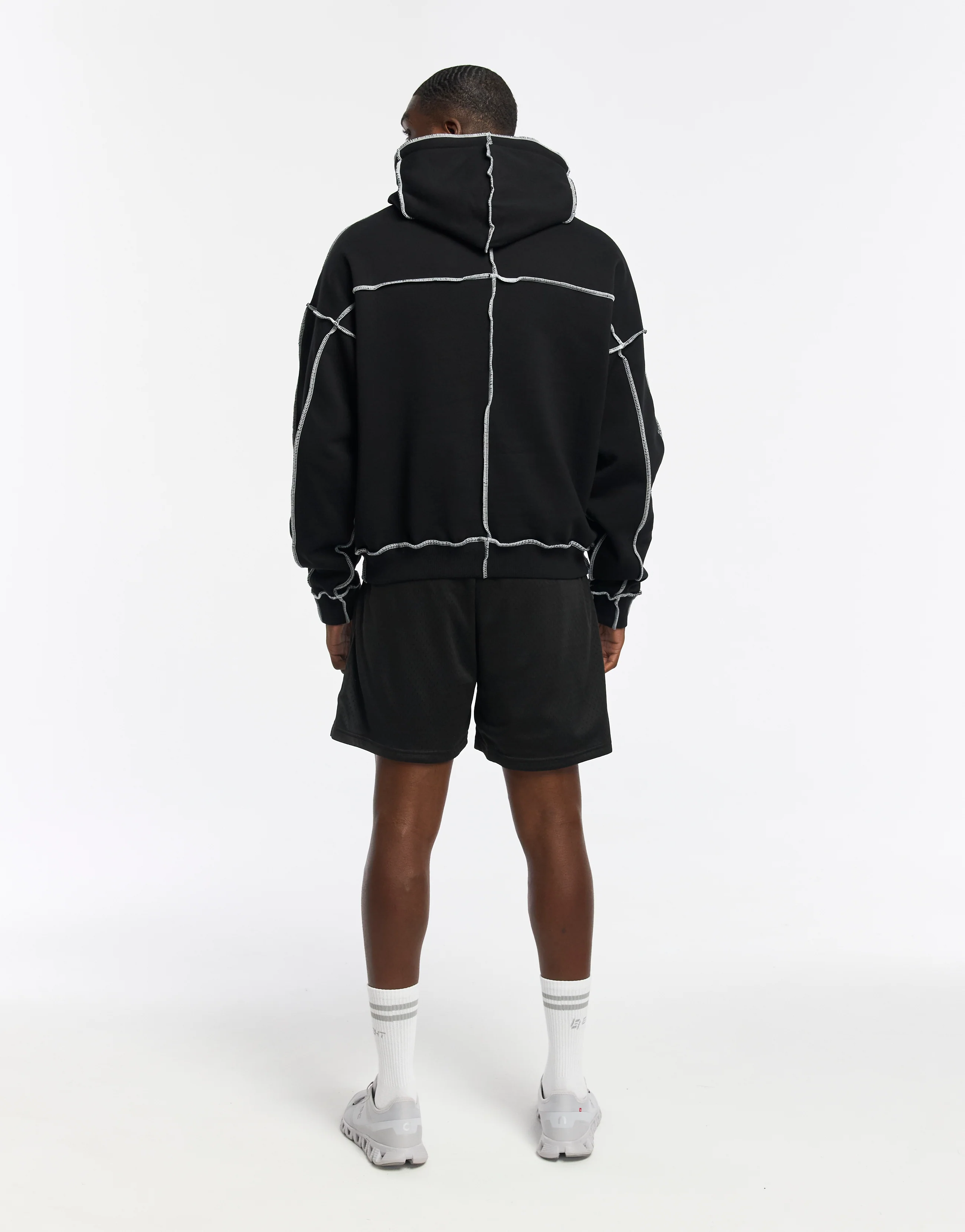 Track Hoodie - Black - Image 6