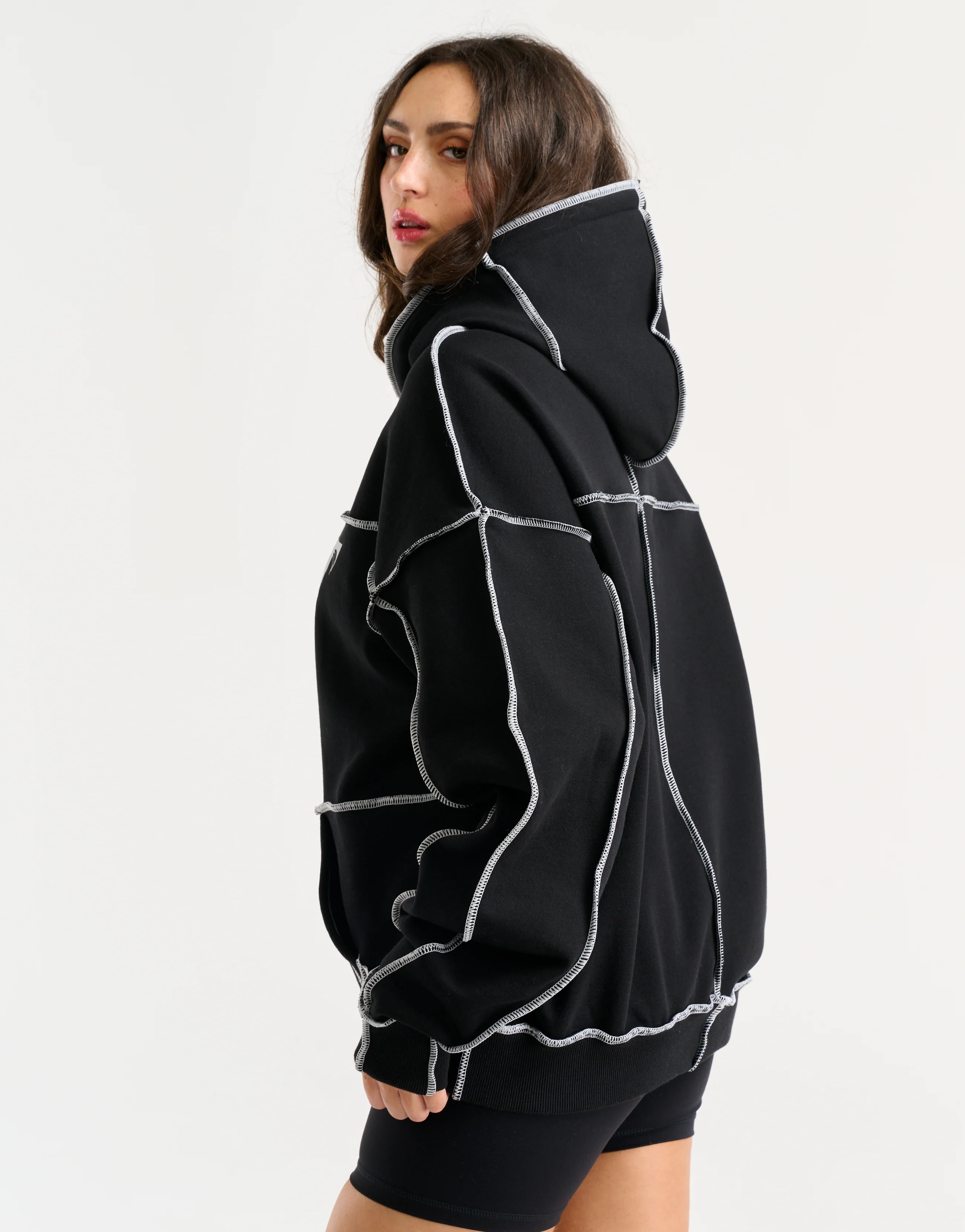 Track Hoodie - Black - Image 9