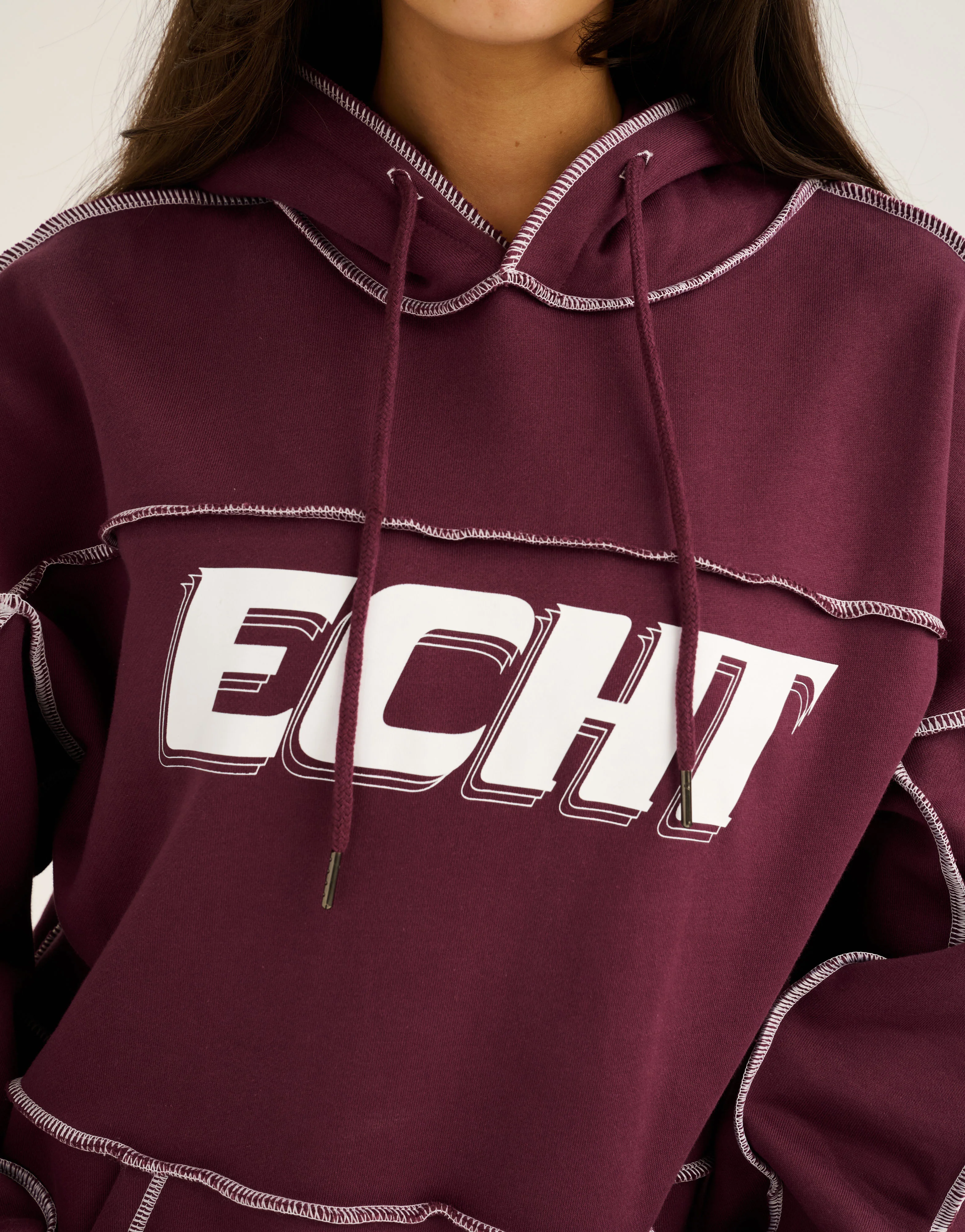 Track Hoodie - Blackberry - Image 6