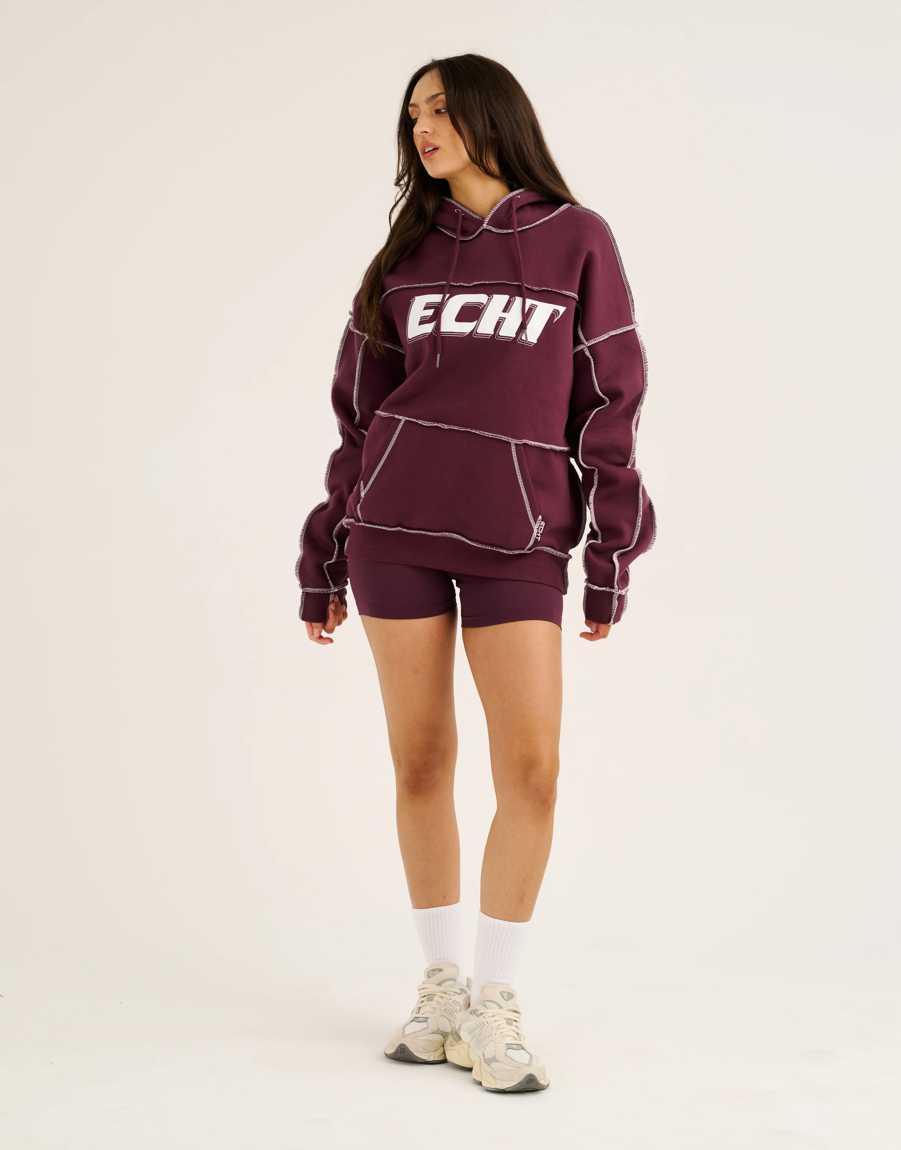 Track Hoodie - Blackberry - Image 8