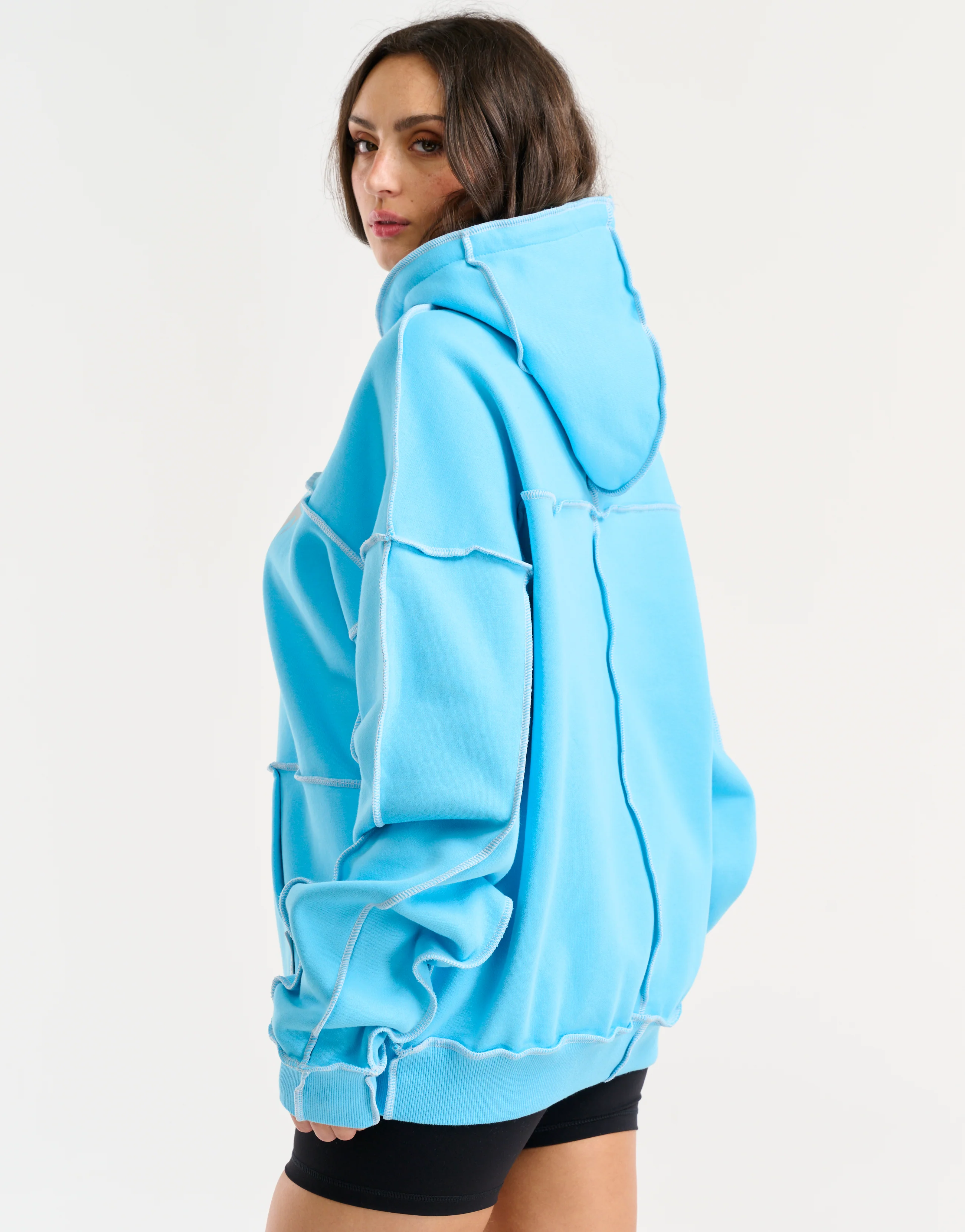 Track Hoodie - Blue - Image 2