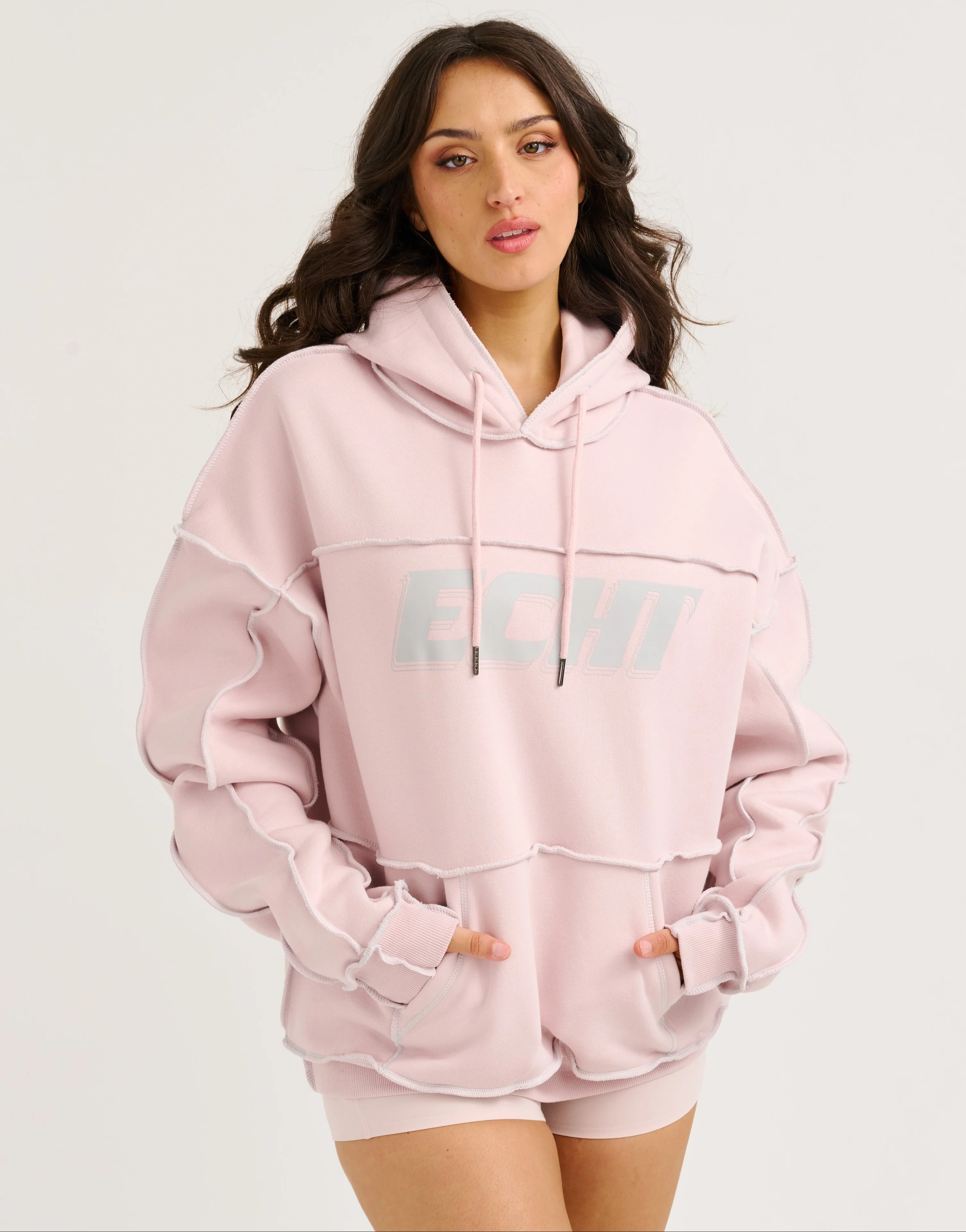 Track Hoodie - Mauve