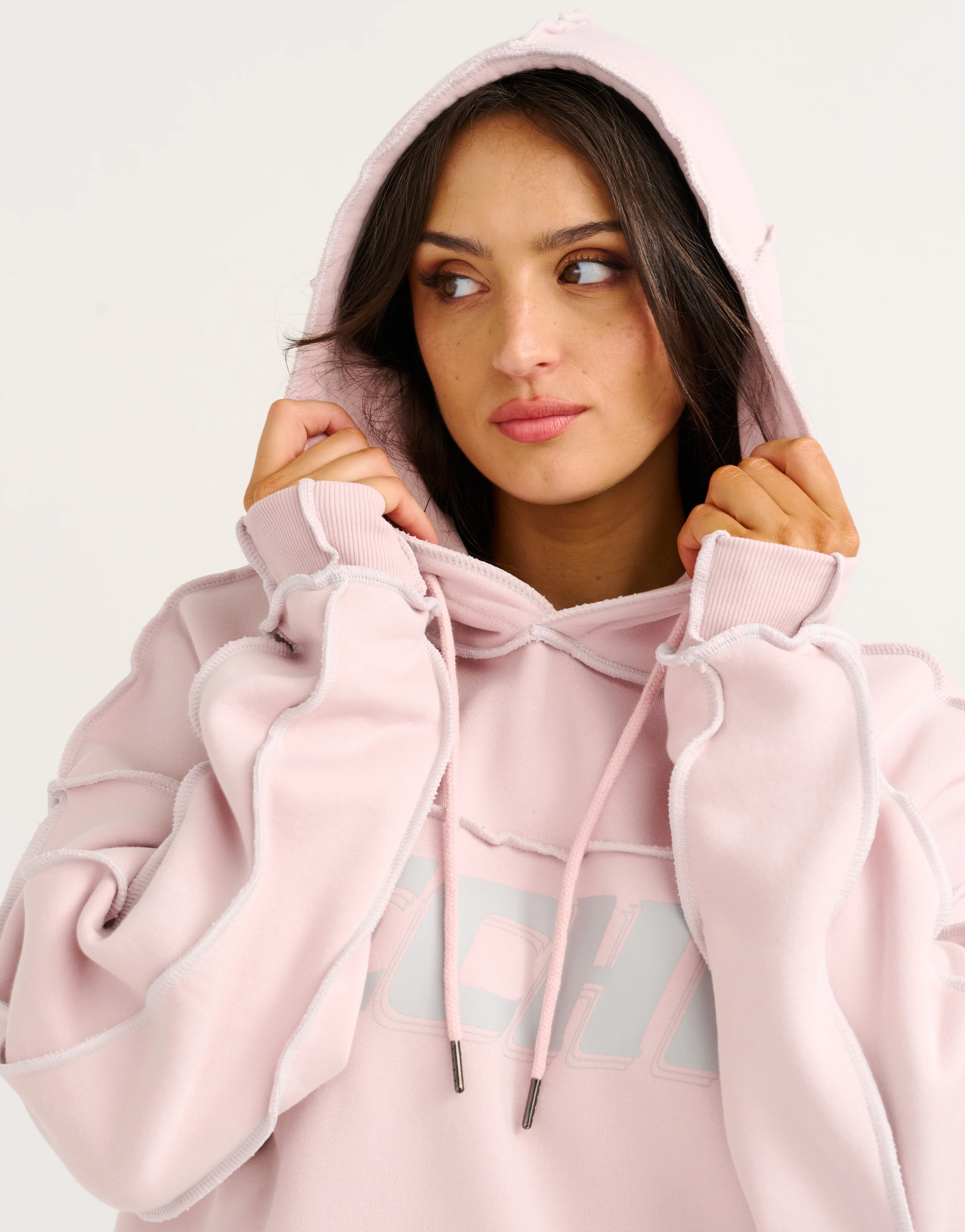 Track Hoodie - Mauve - Image 10