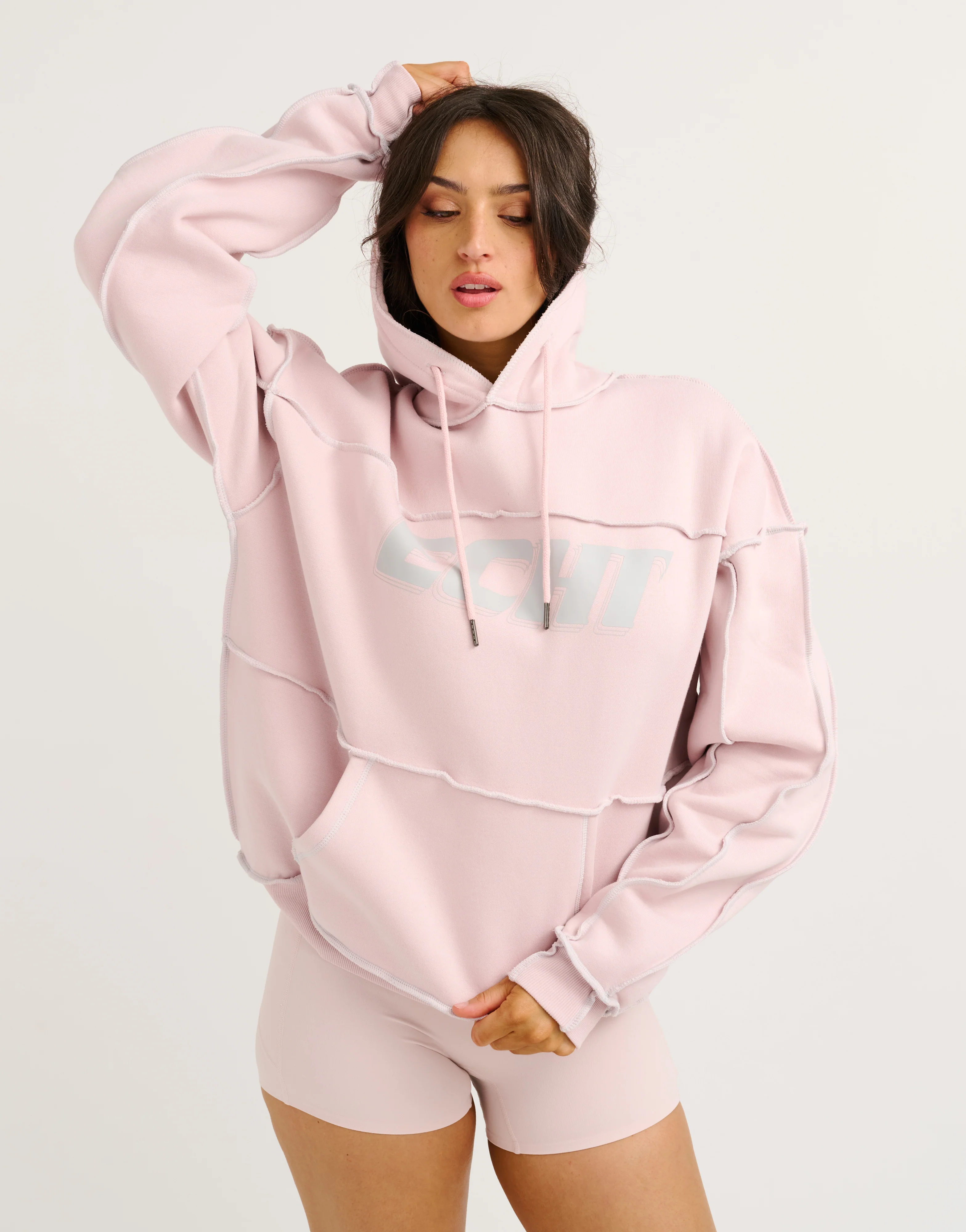 Track Hoodie - Mauve - Image 11