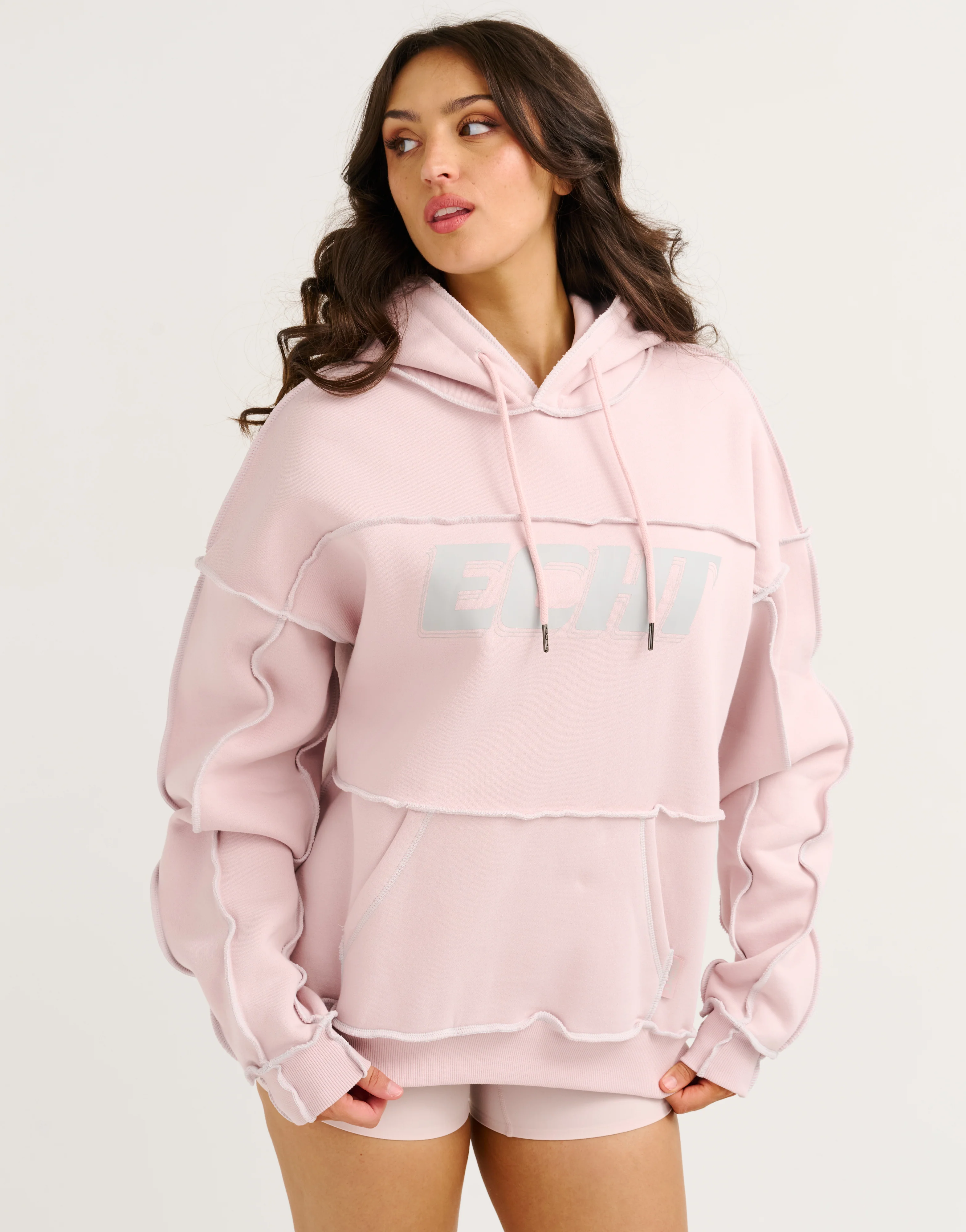 Track Hoodie - Mauve - Image 4