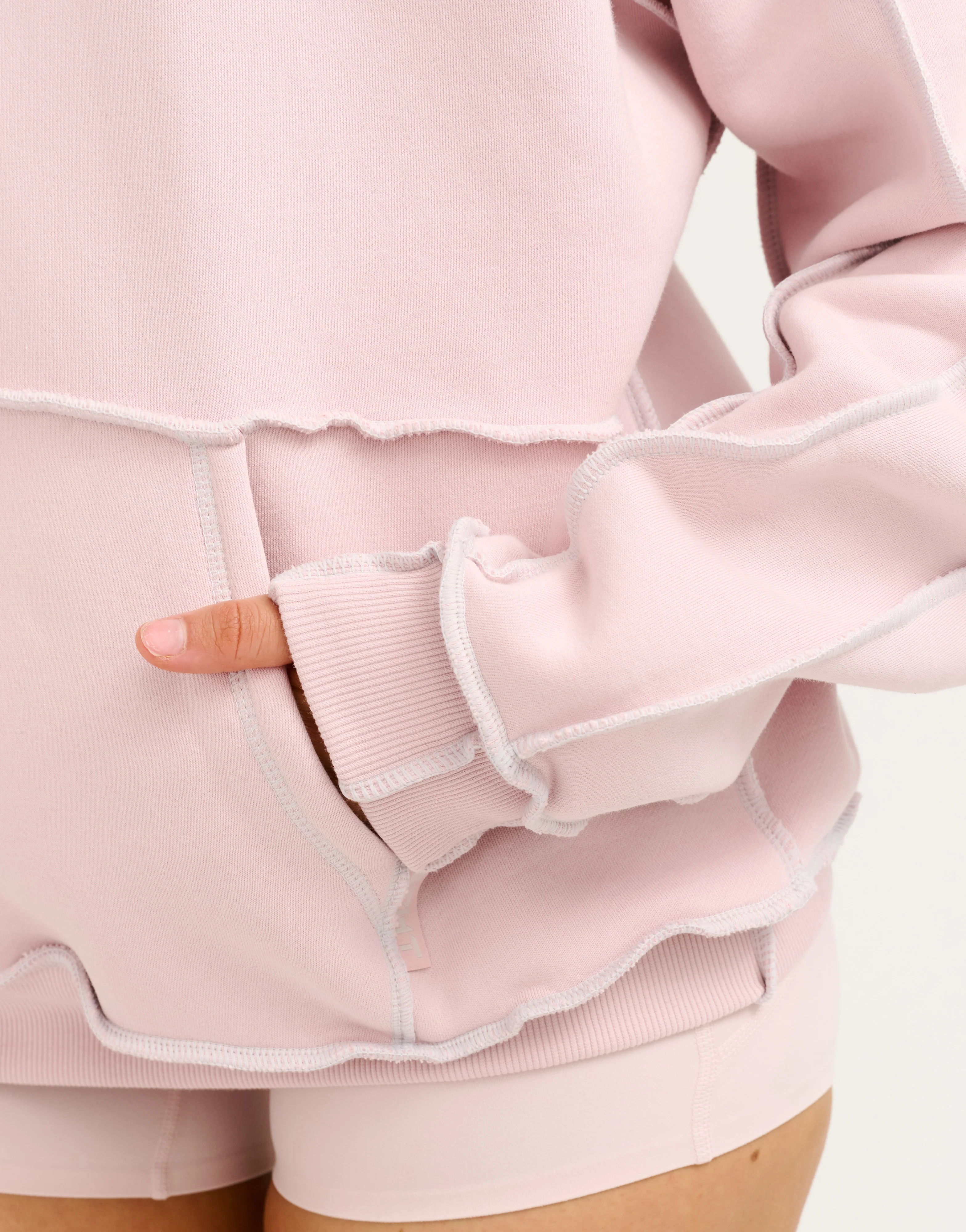 Track Hoodie - Mauve - Image 5
