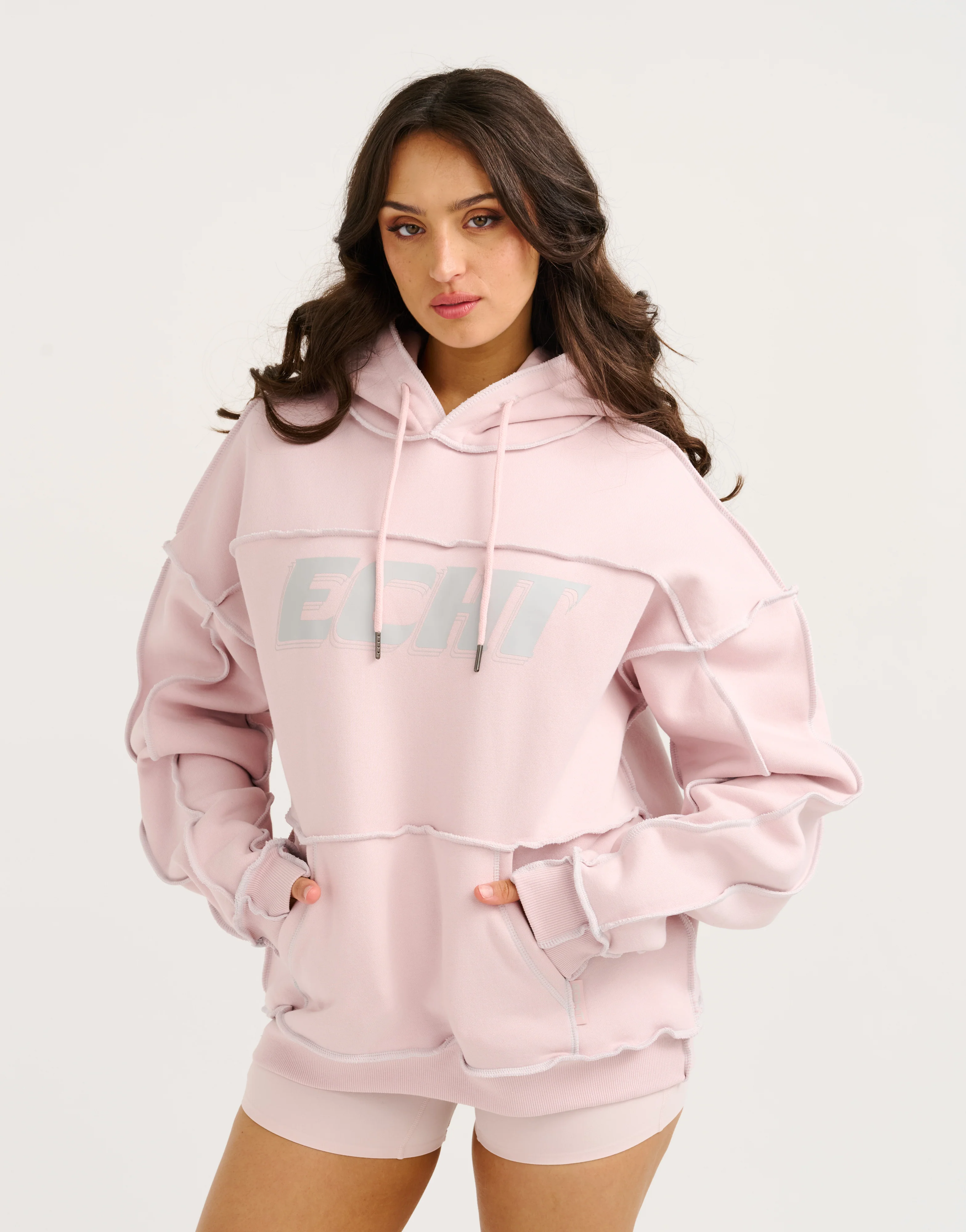 Track Hoodie - Mauve - Image 7