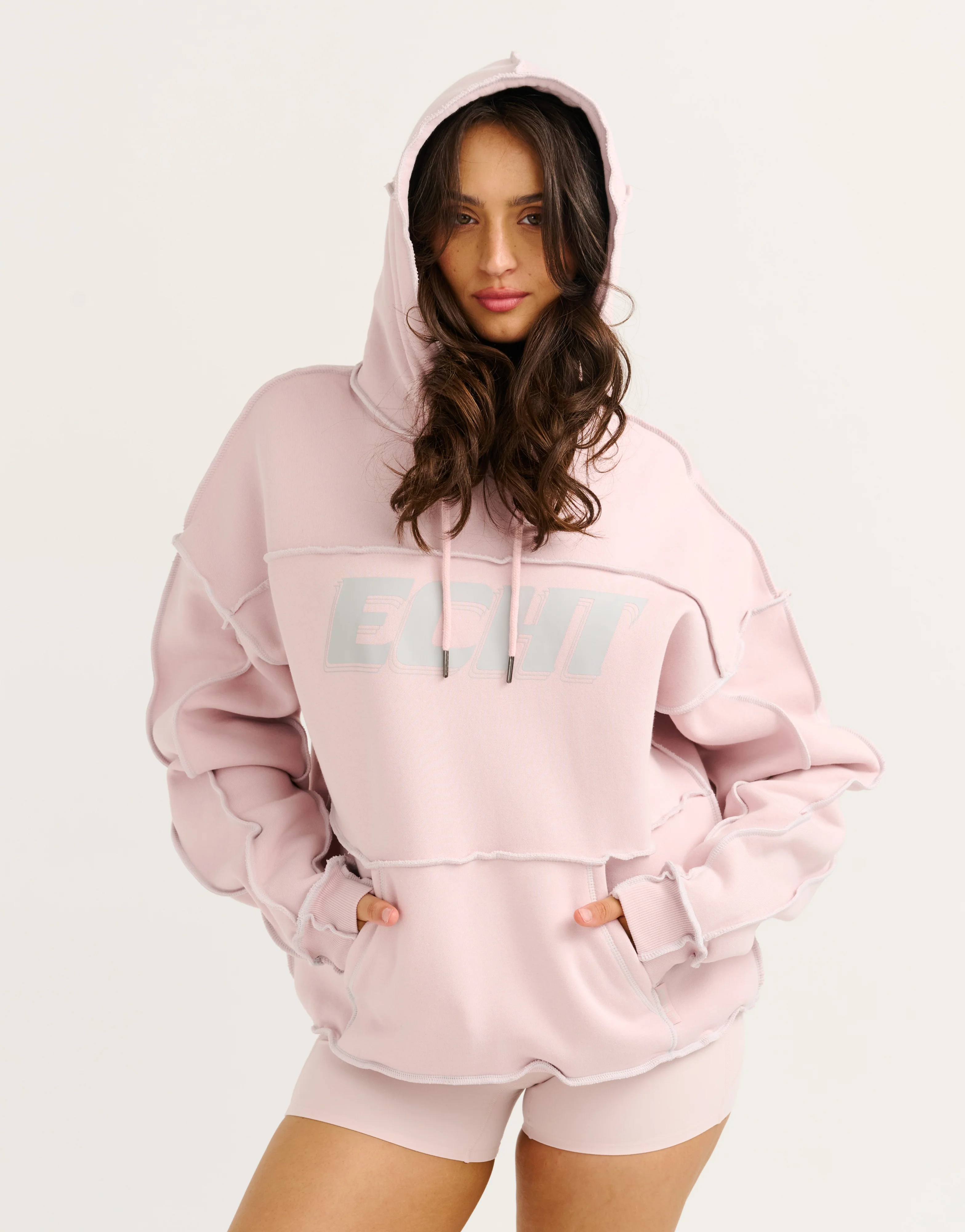 Track Hoodie - Mauve - Image 8