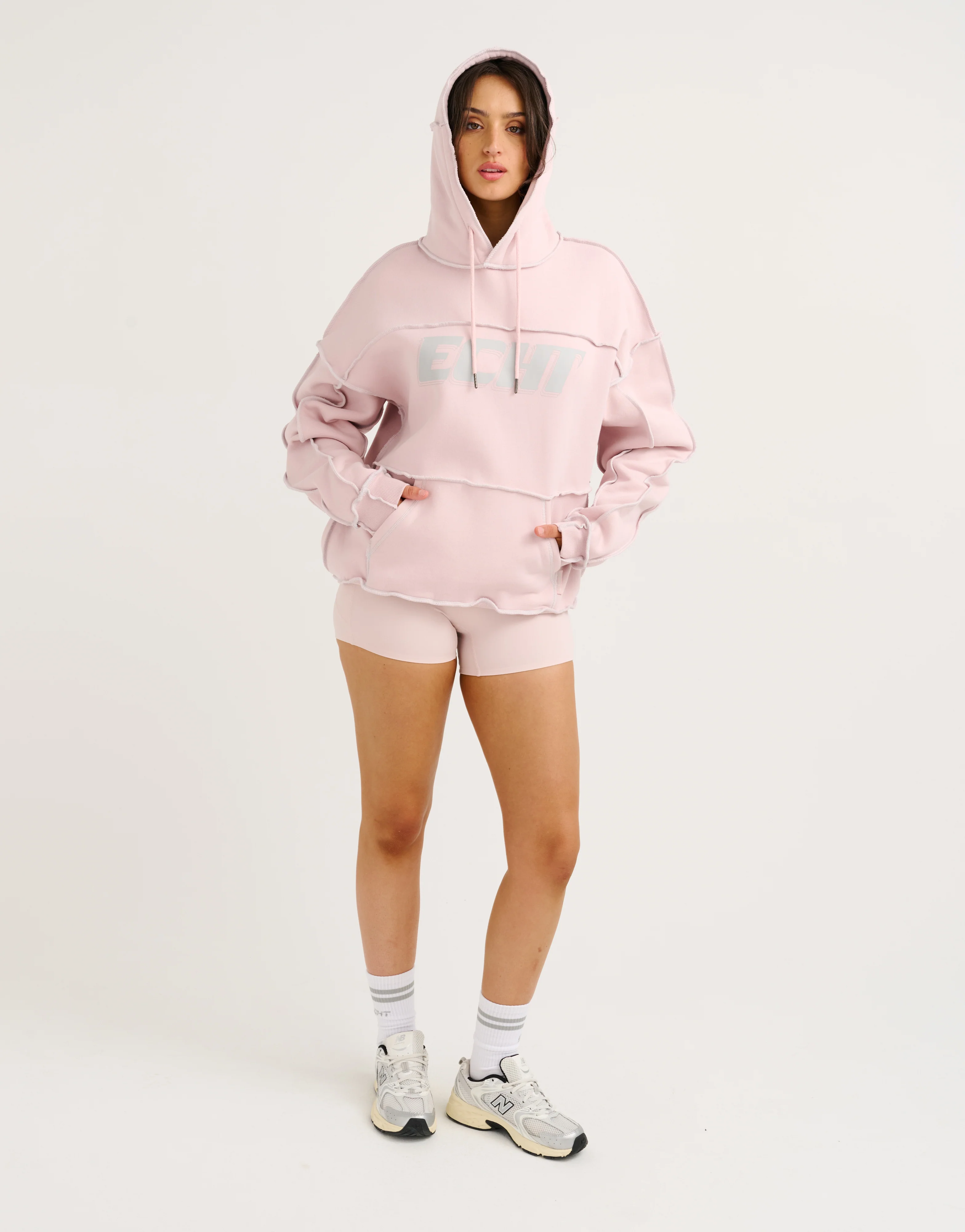 Track Hoodie - Mauve - Image 9