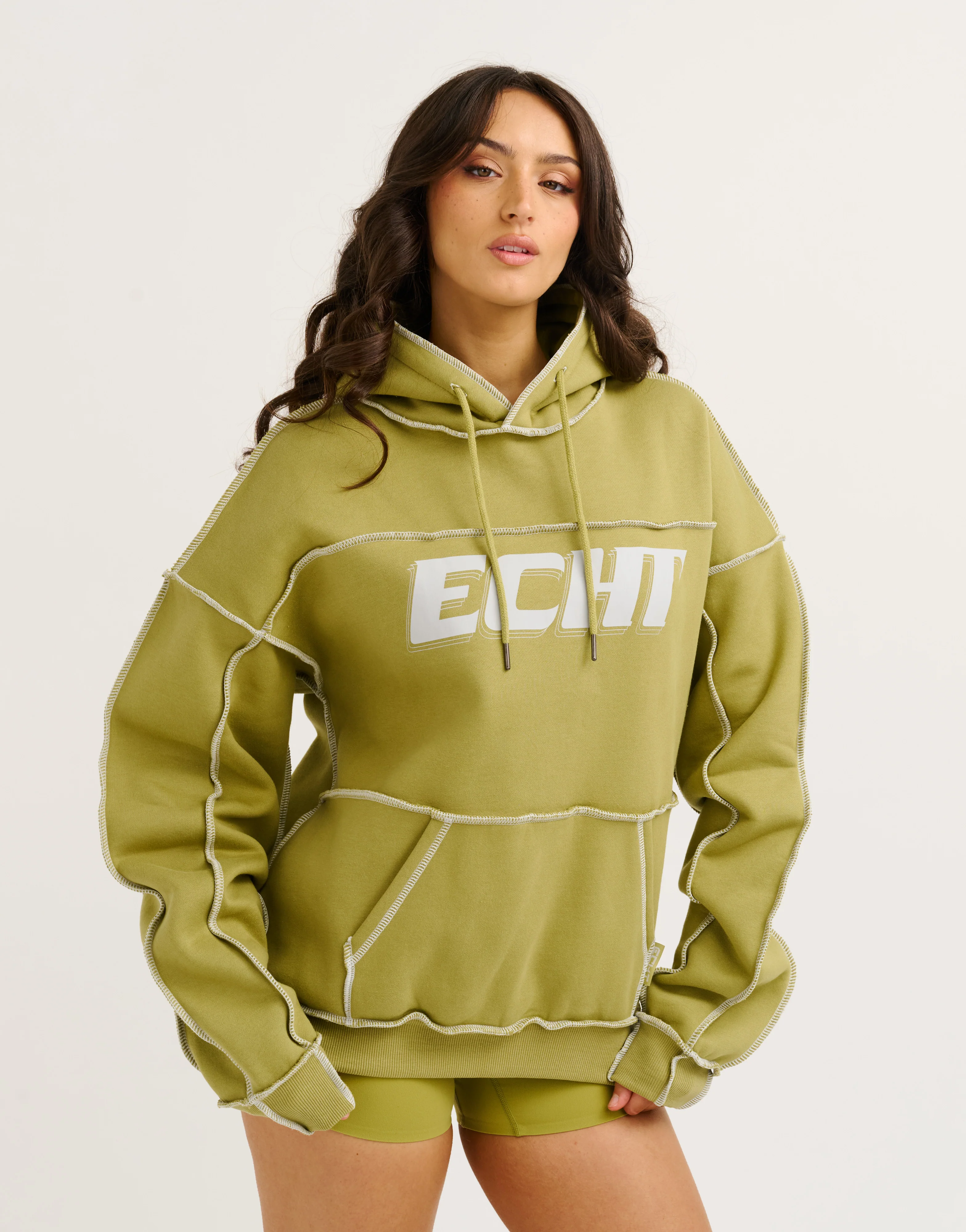 Track Hoodie - Olive - Image 6