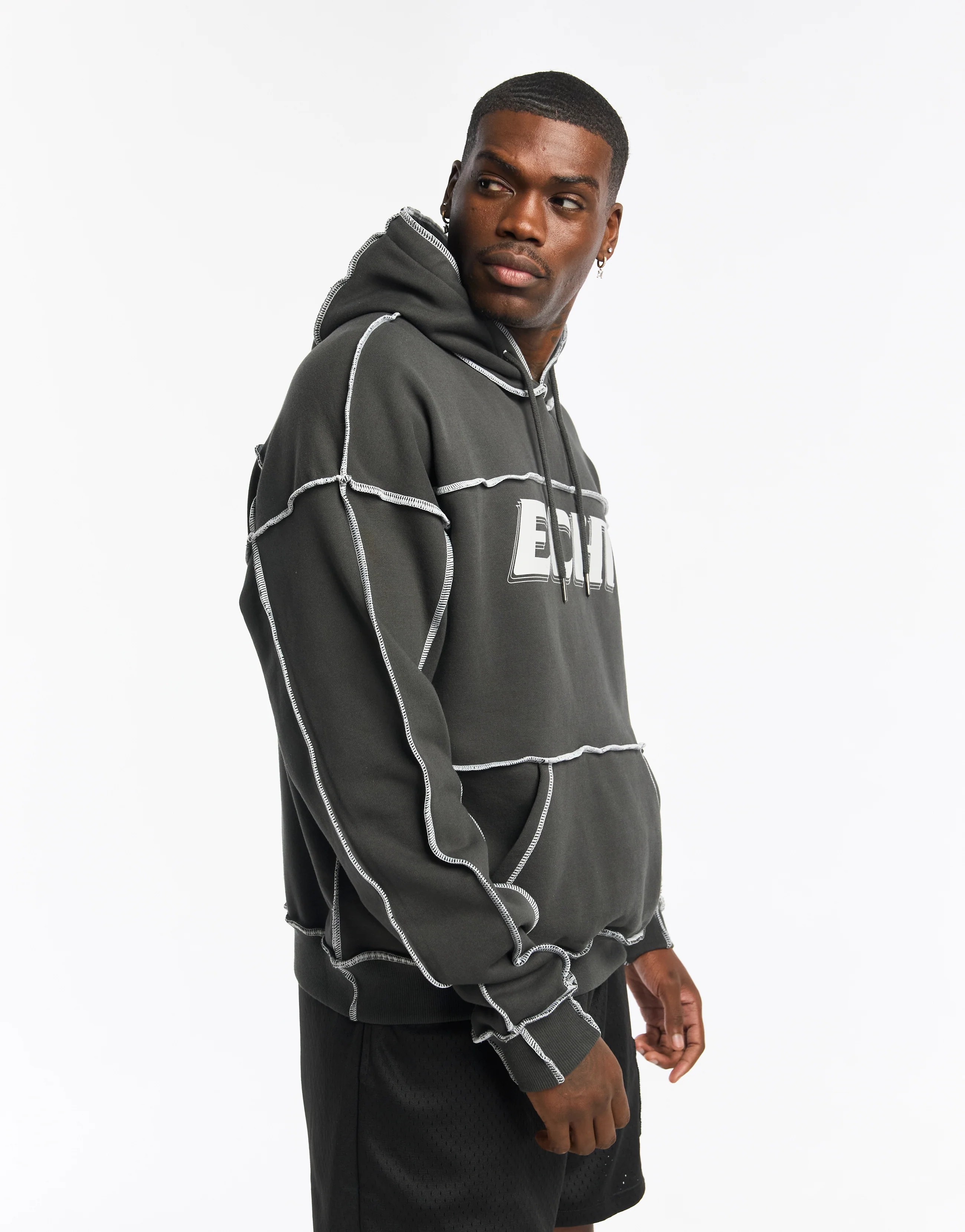 Track Hoodie - Pirate Black - Image 6