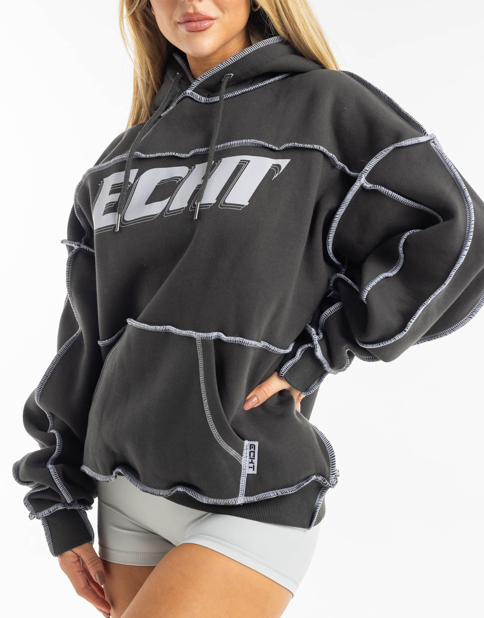 Track Hoodie - Pirate Black - Image 11