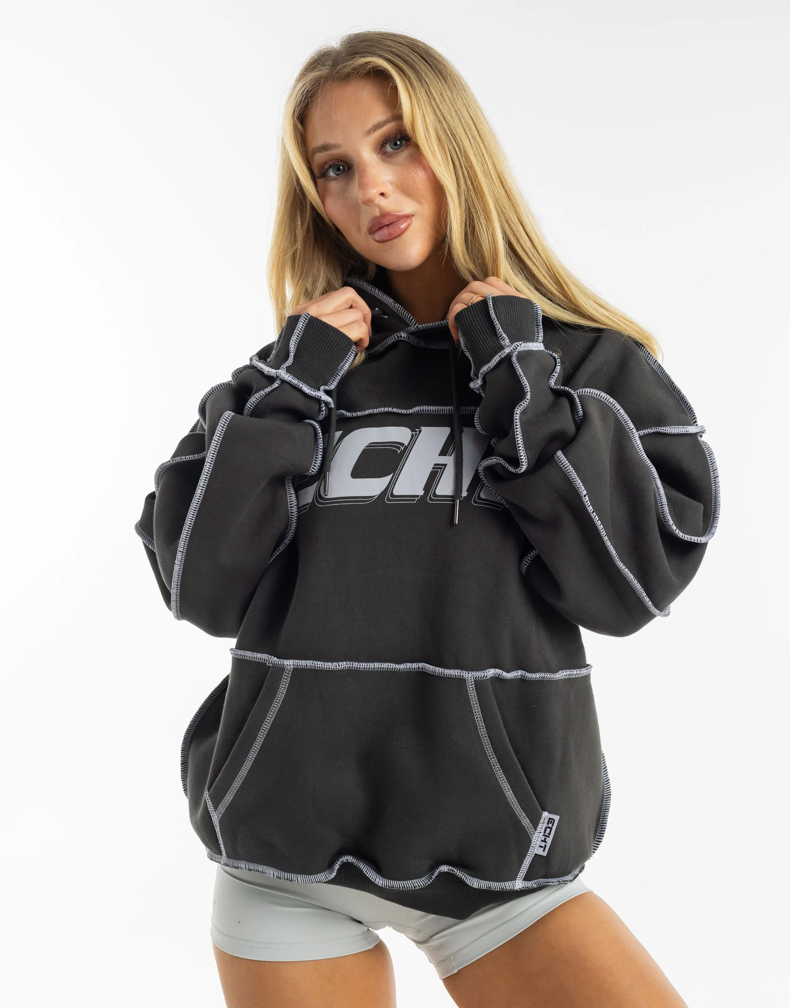Track Hoodie - Pirate Black - Image 7