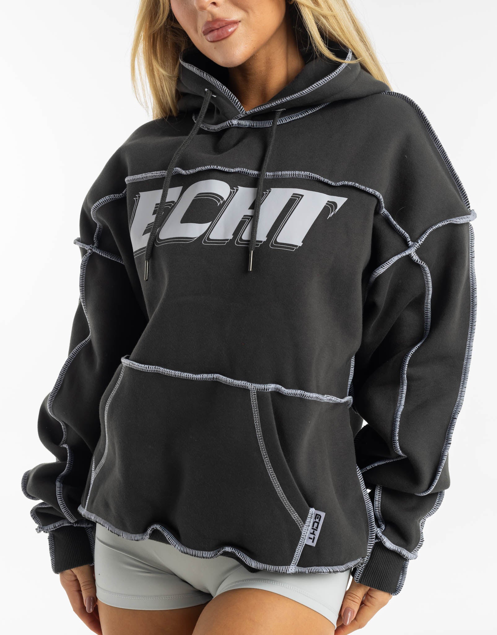 Track Hoodie - Pirate Black - Image 9