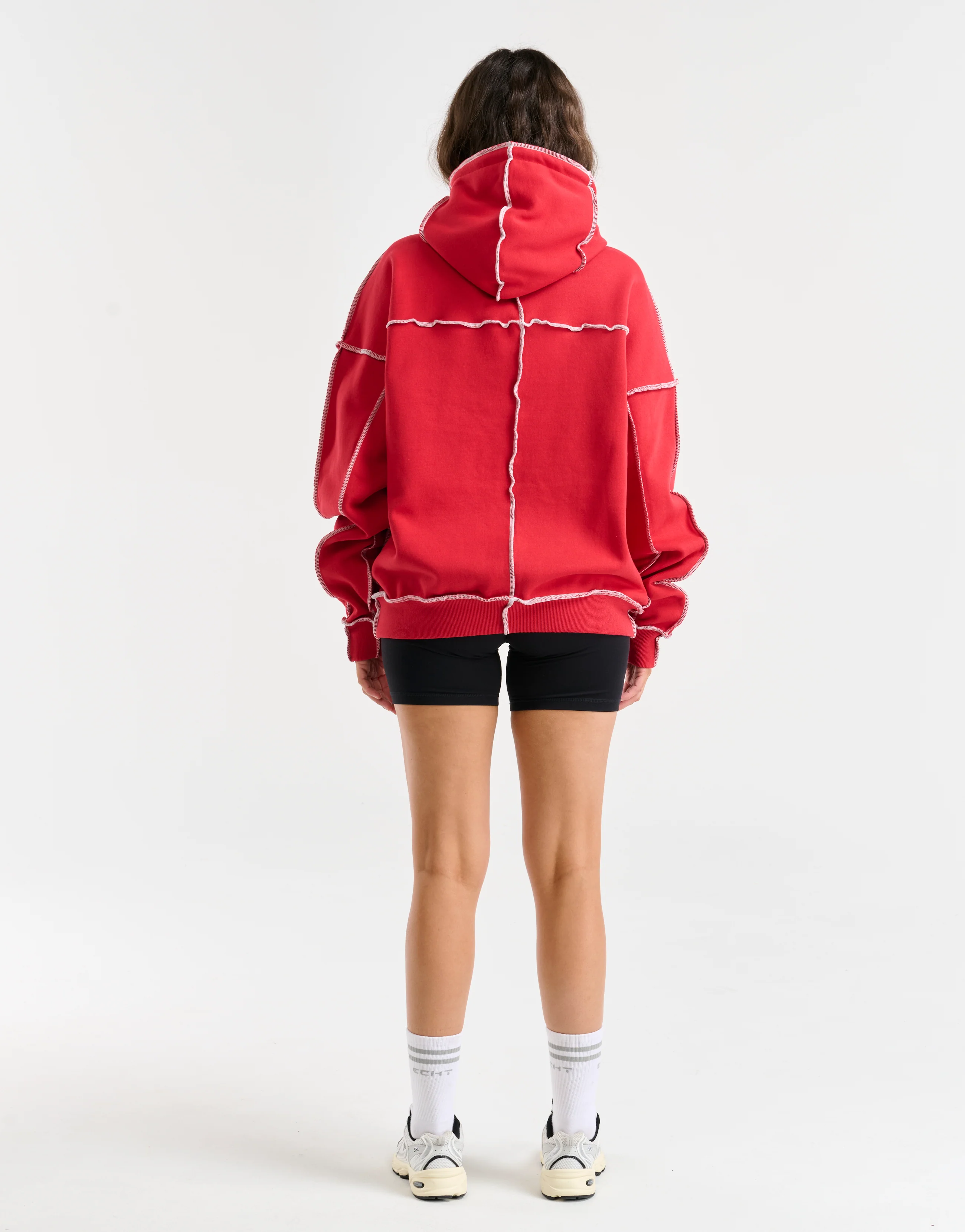 Track Hoodie - Red - Image 2