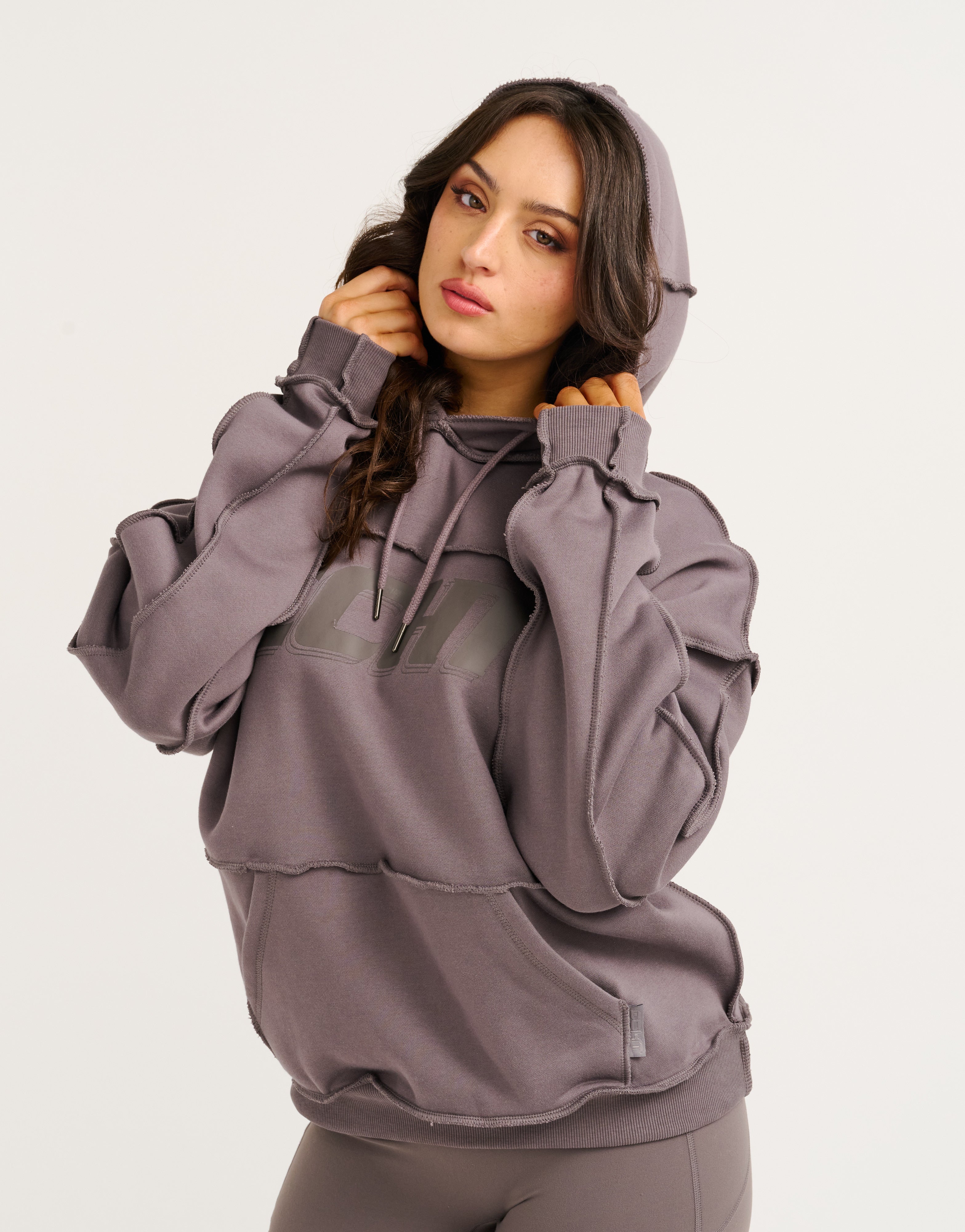 Track Hoodie - Slate Grey - Image 5