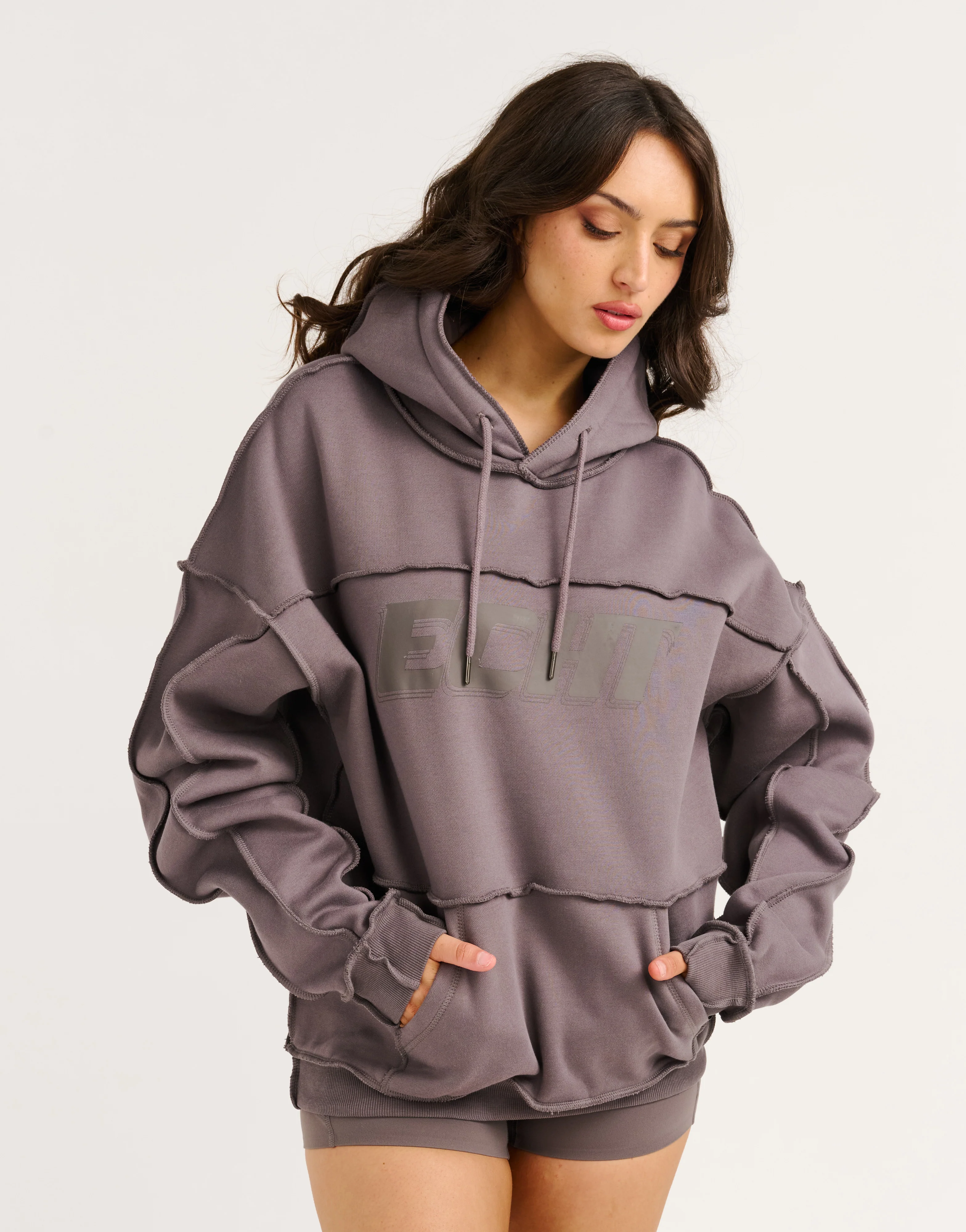 Track Hoodie - Slate Grey - Image 6