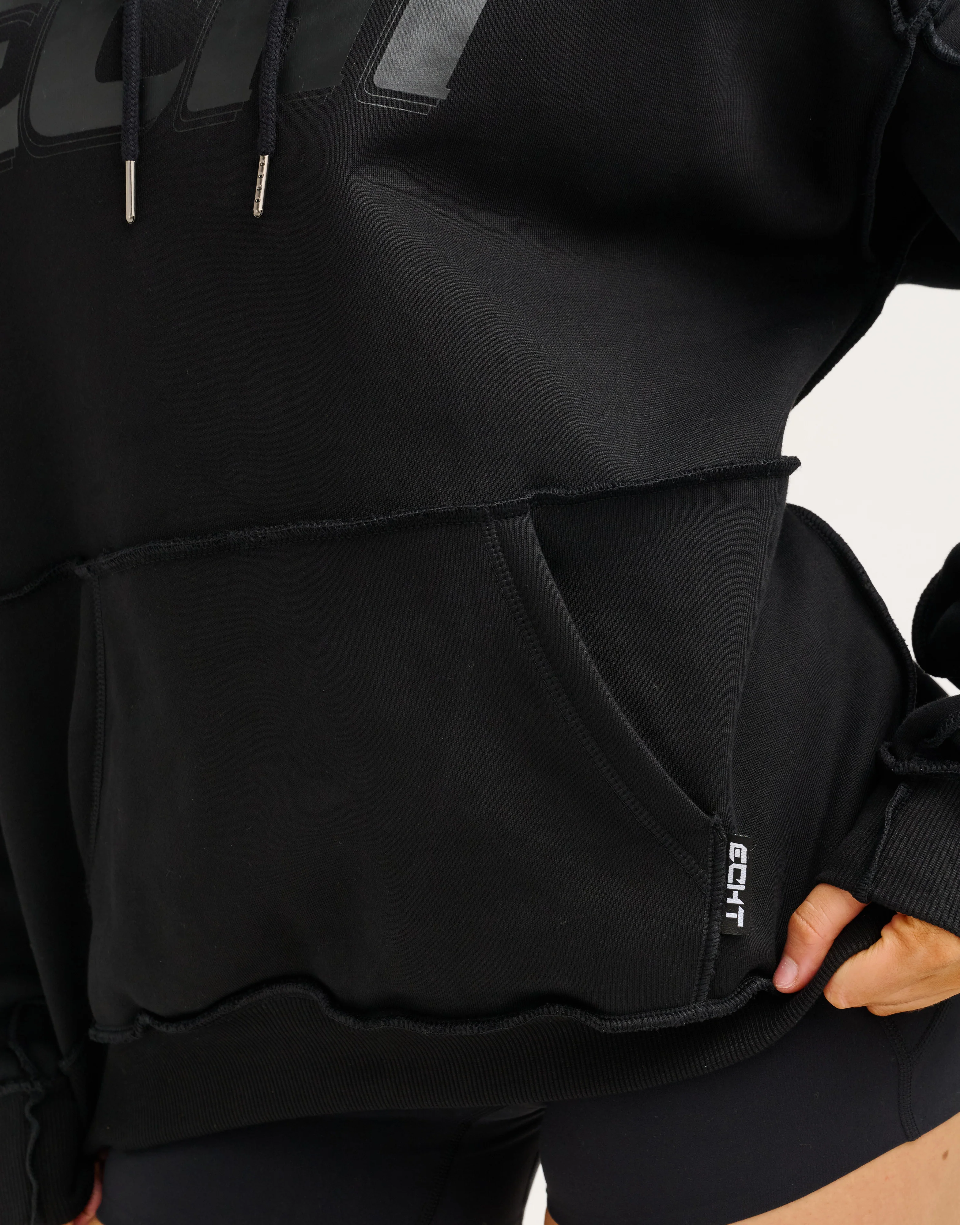 Track Hoodie - Stealth Black - Image 2