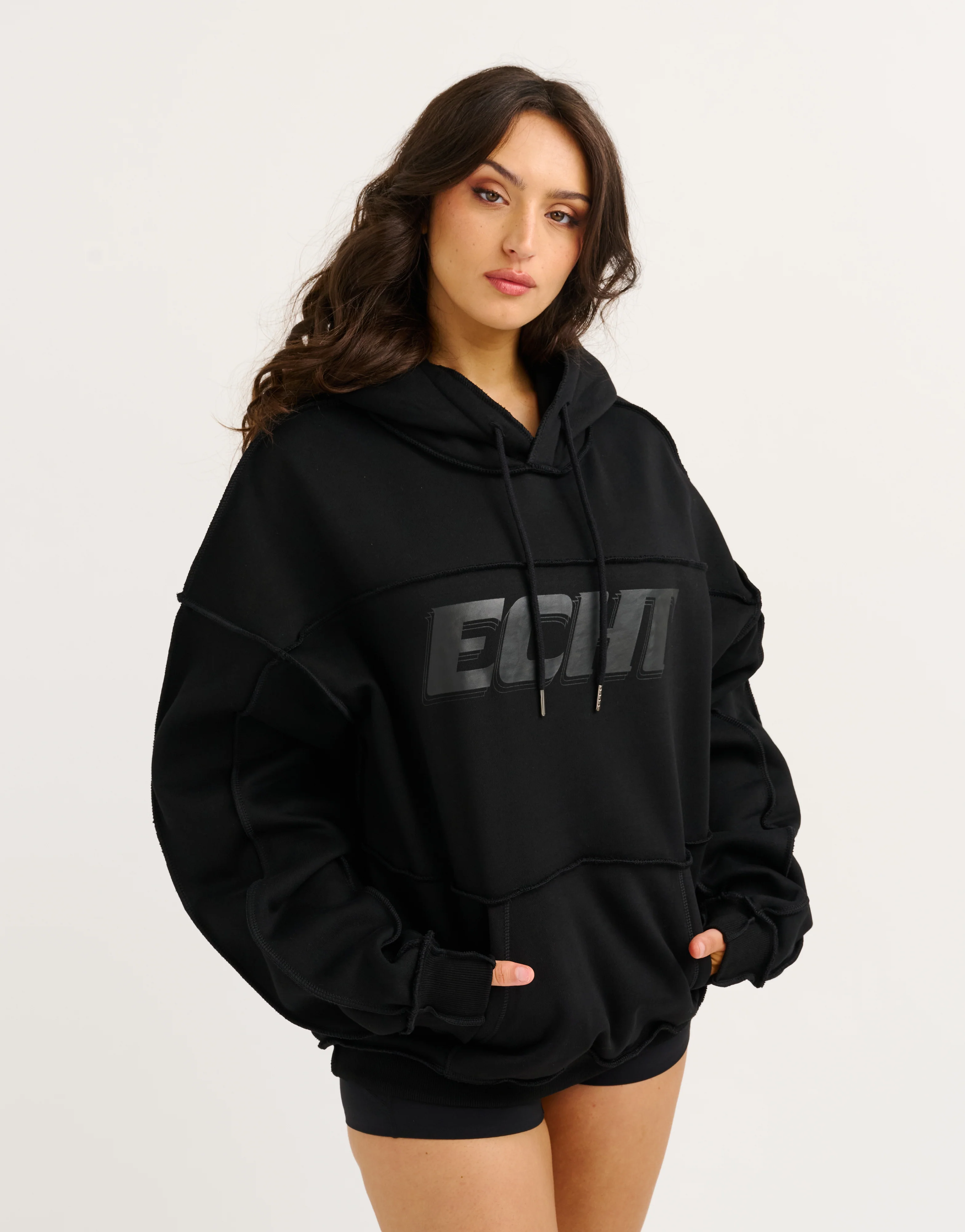 Track Hoodie - Stealth Black - Image 3