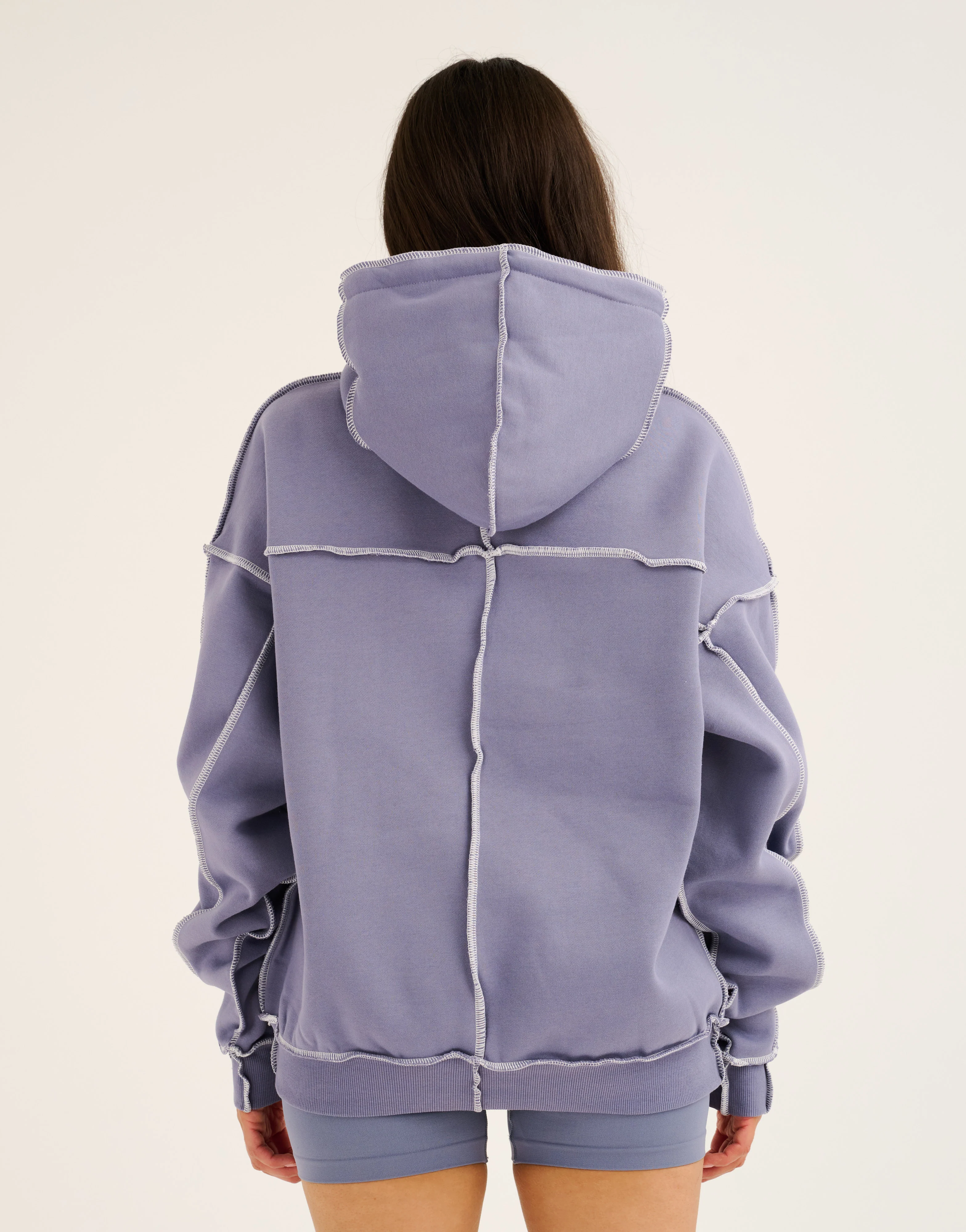 Track Hoodie - Washed Blue - Image 2