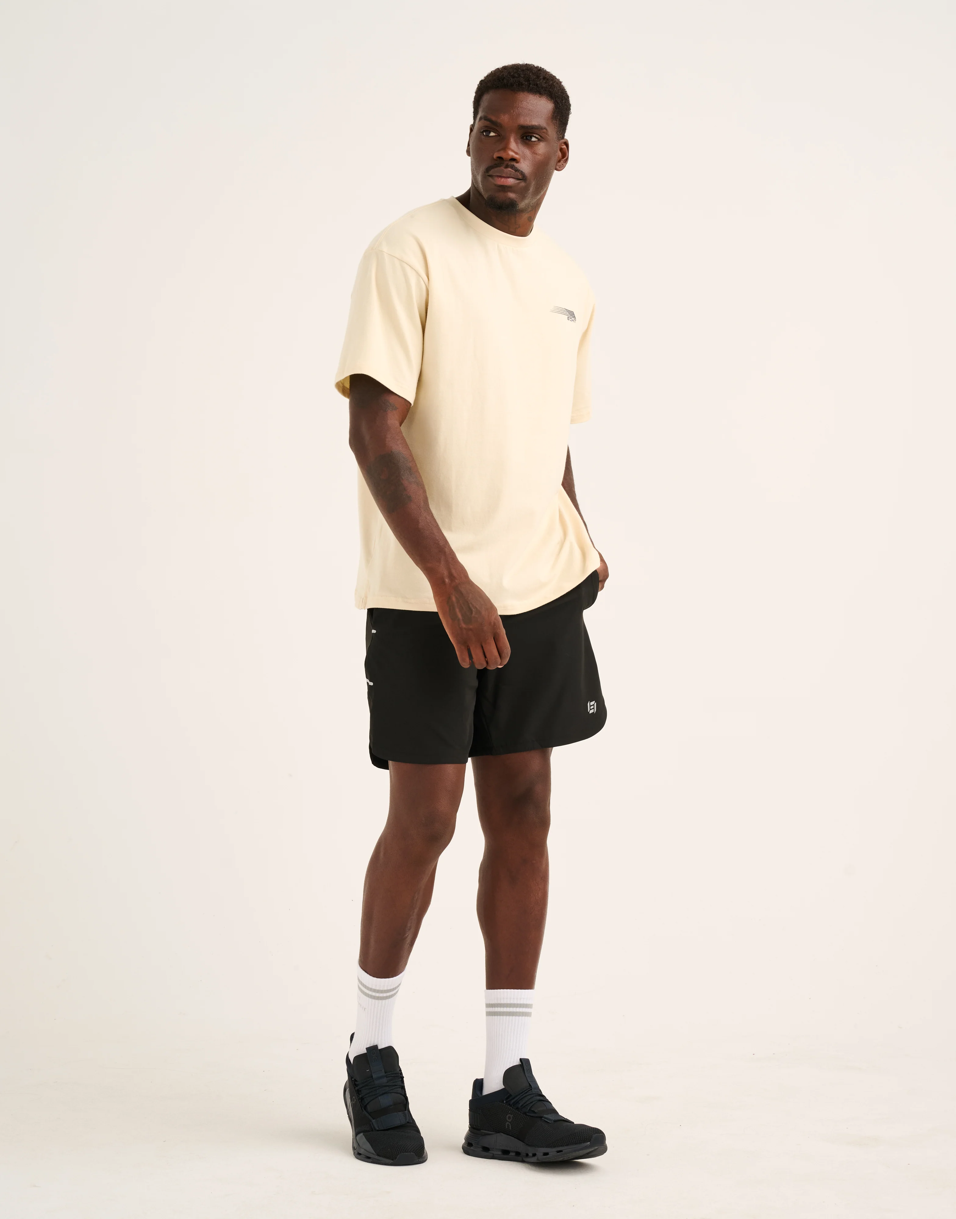 Universal Cotton Tee - Cream - Image 12