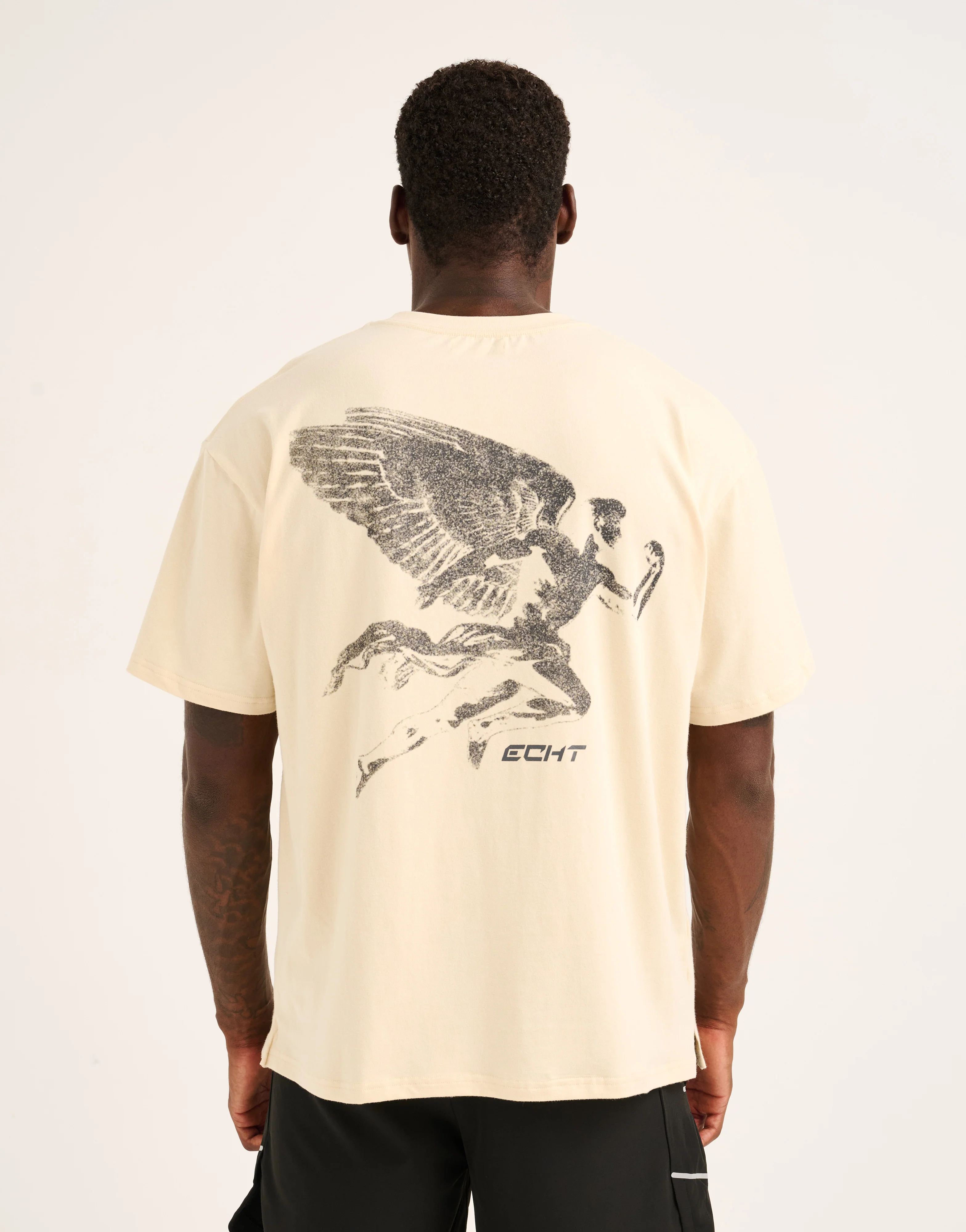 Universal Cotton Tee - Cream - Image 2