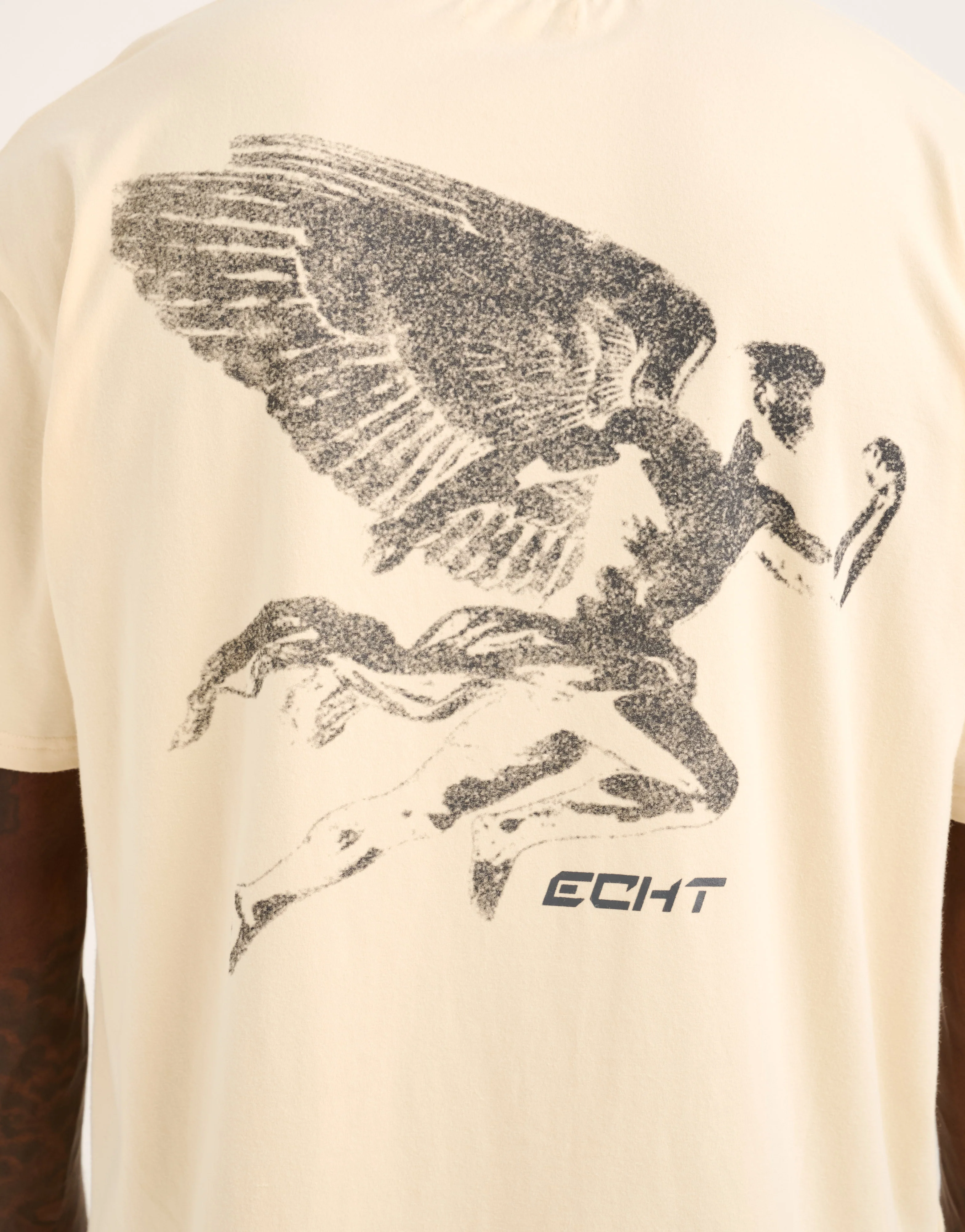Universal Cotton Tee - Cream - Image 3