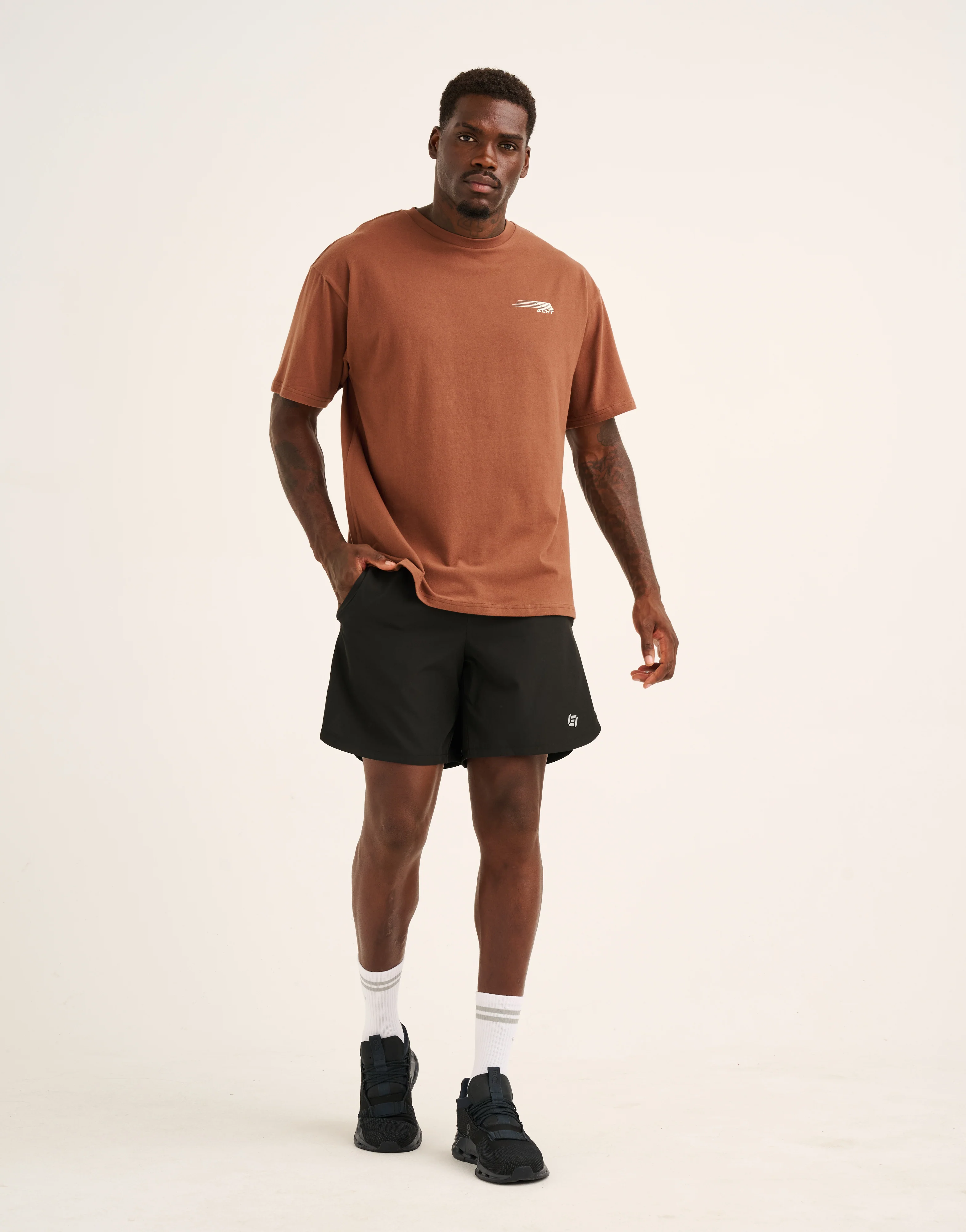 Universal Cotton Tee - Mocha - Image 5
