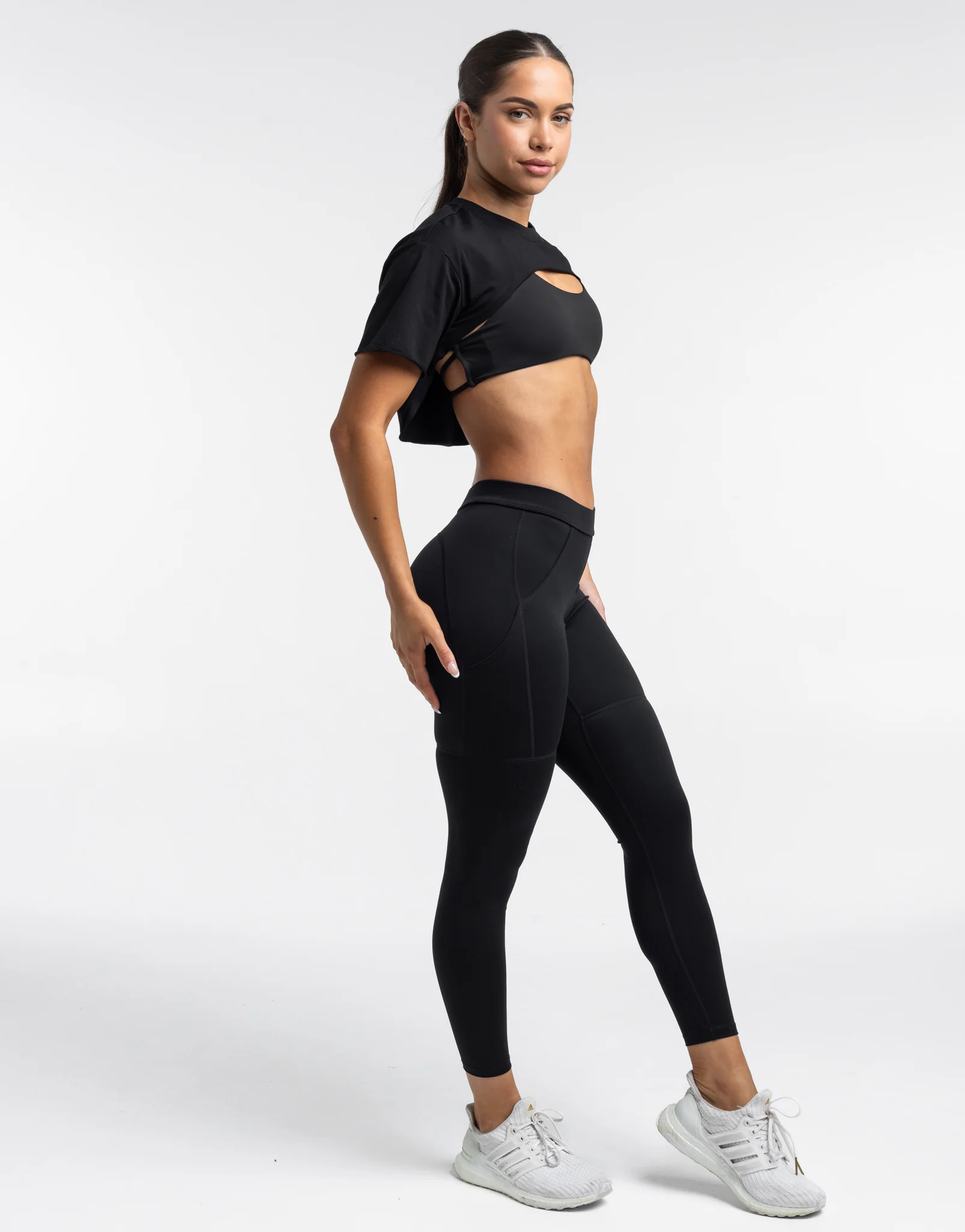 Ventra Gym Tee - Black - Image 5