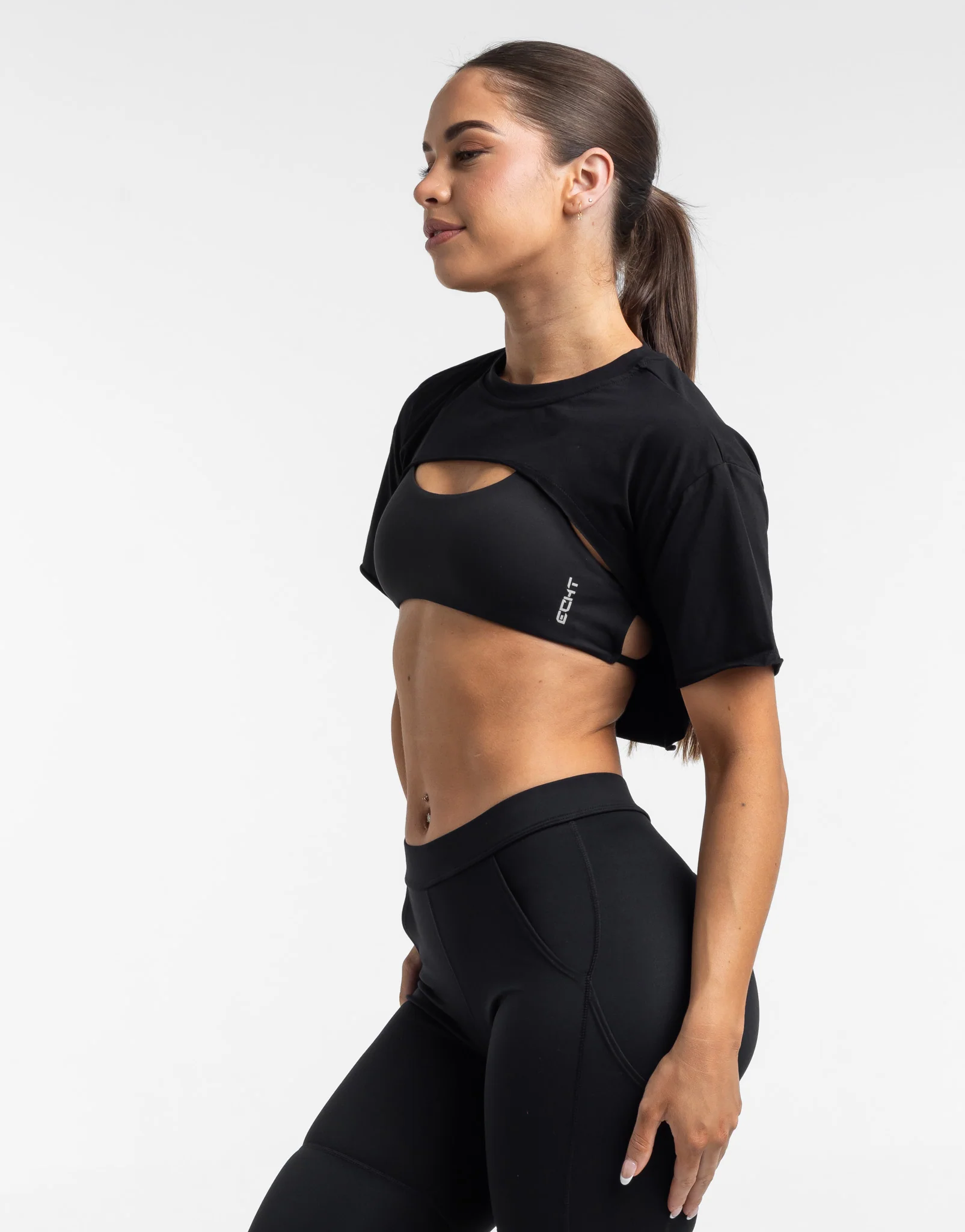 Ventra Gym Tee - Black - Image 6