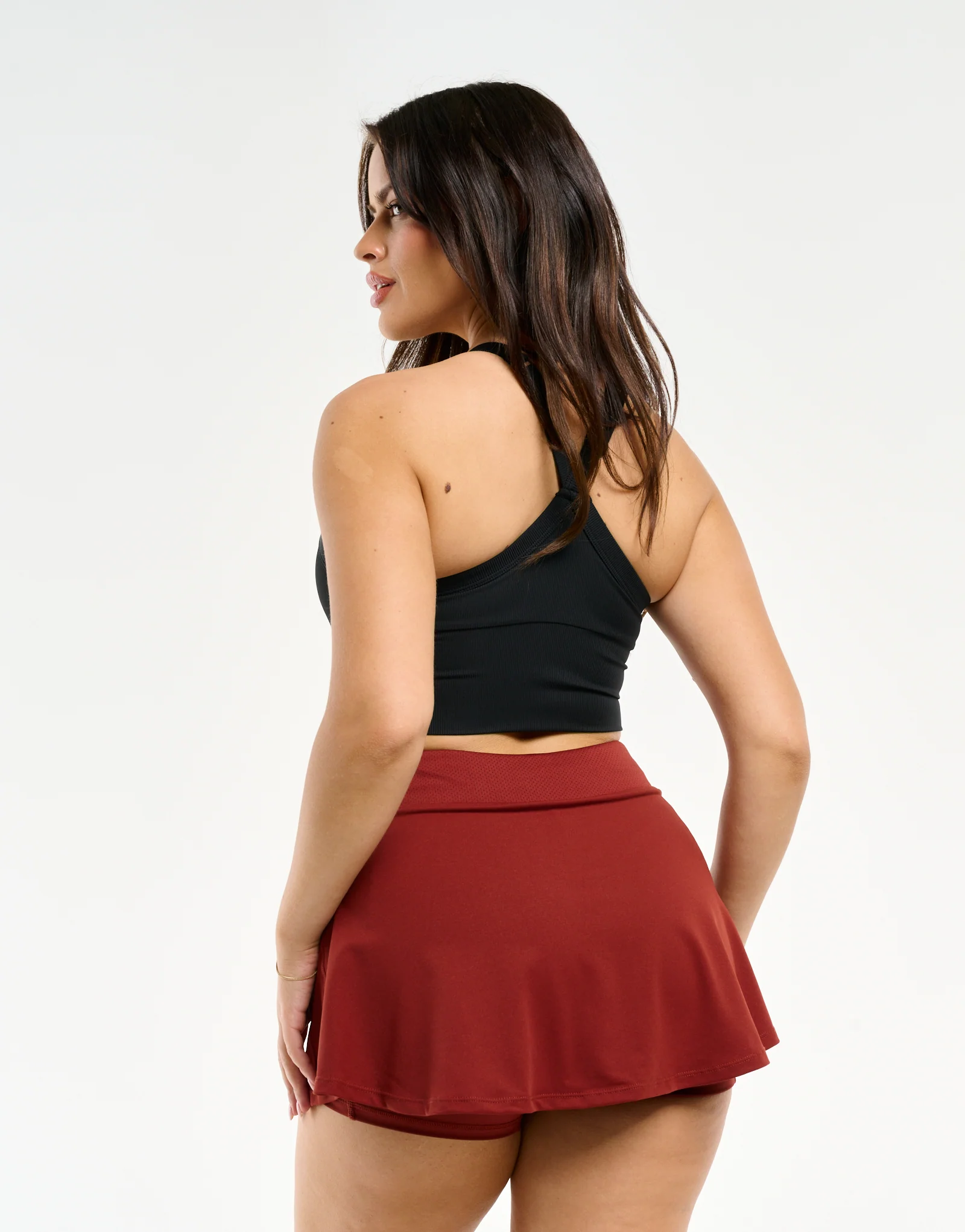 Volley Skirt - Brown - Image 8