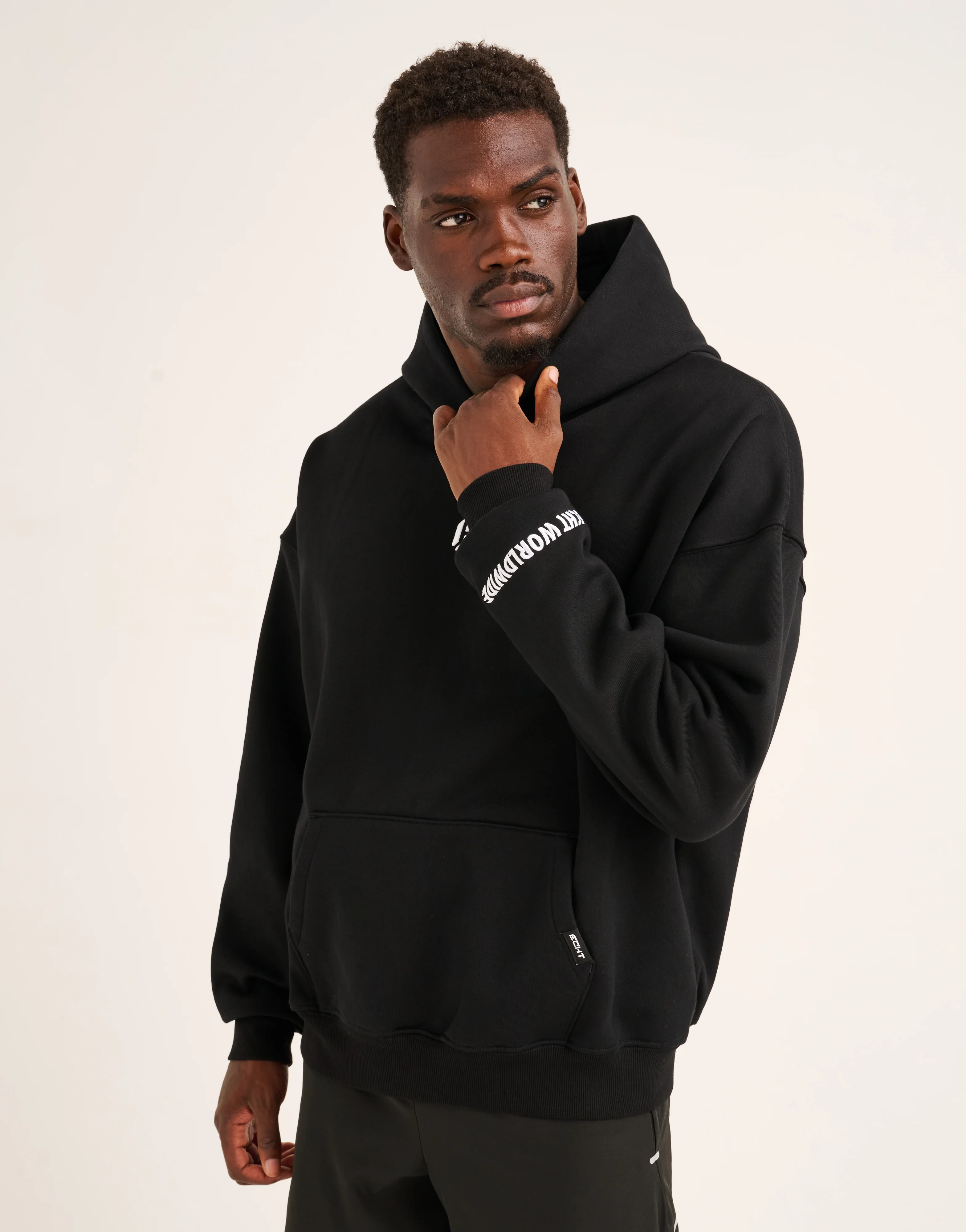 World Wide Hoodie - Black - Image 10
